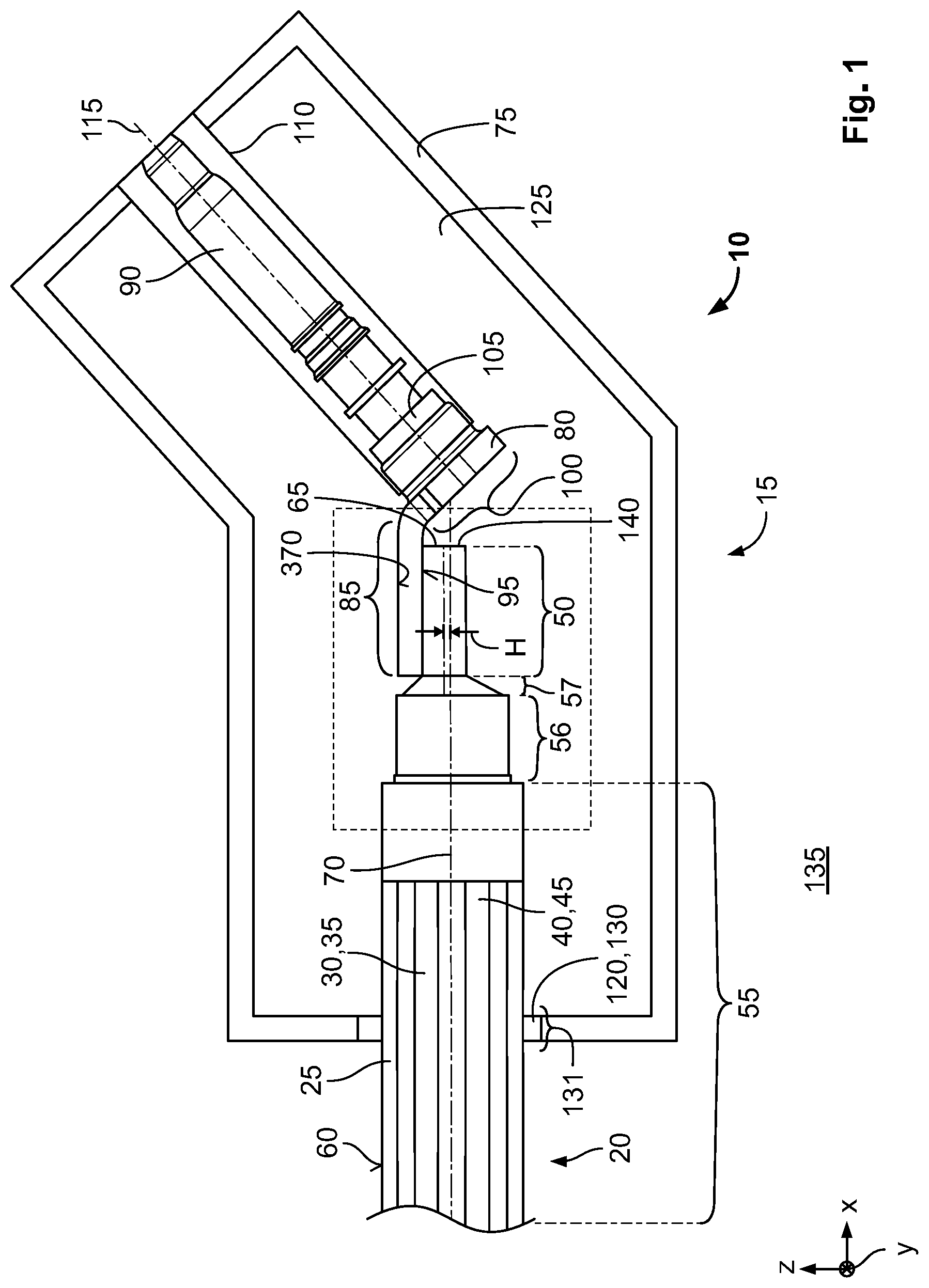 Patent US11777299 — Method for manufacturing a wiring system — Figure 1