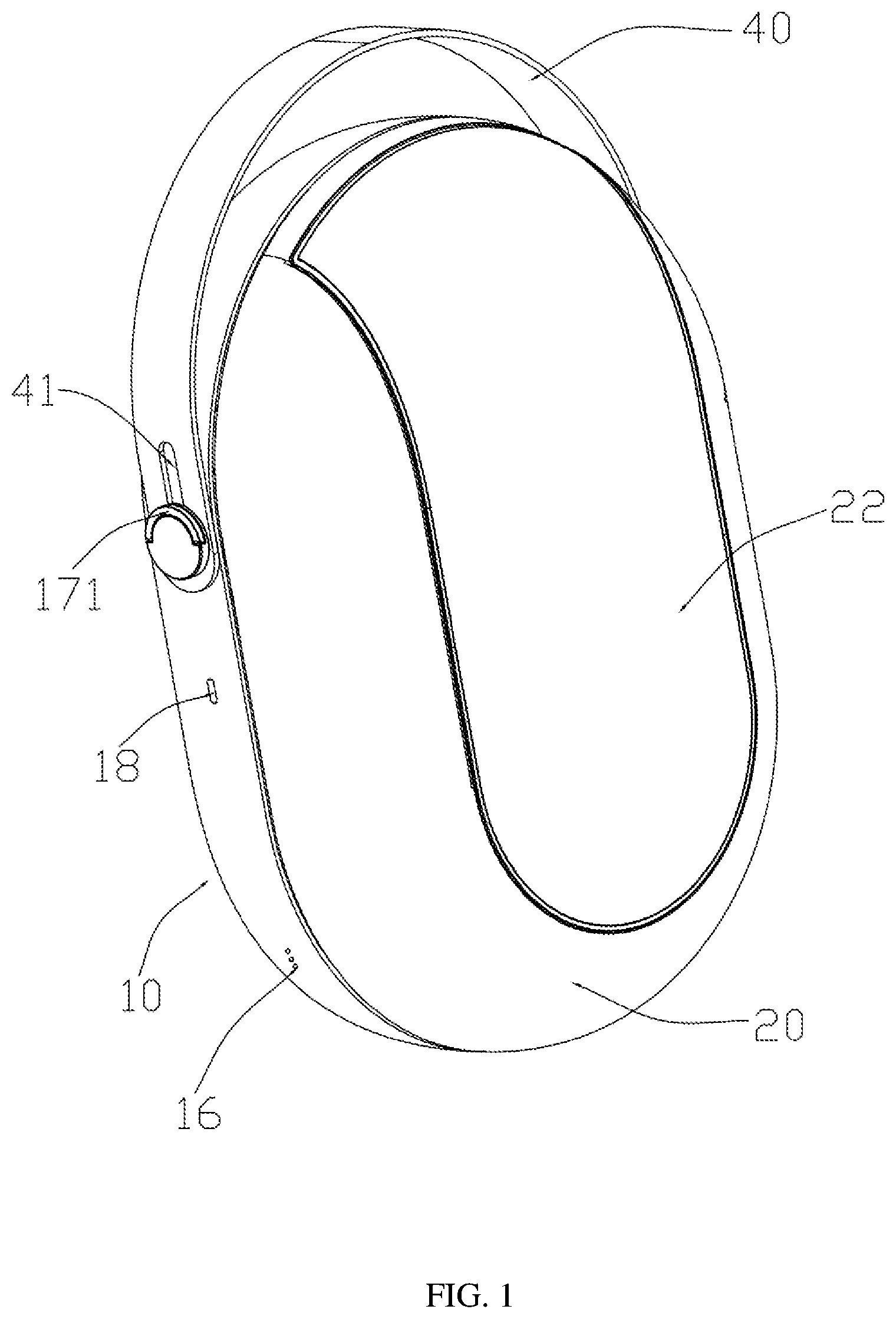 Patent US11777327 — Storage case and charging device for VR equipment — Figure 1
