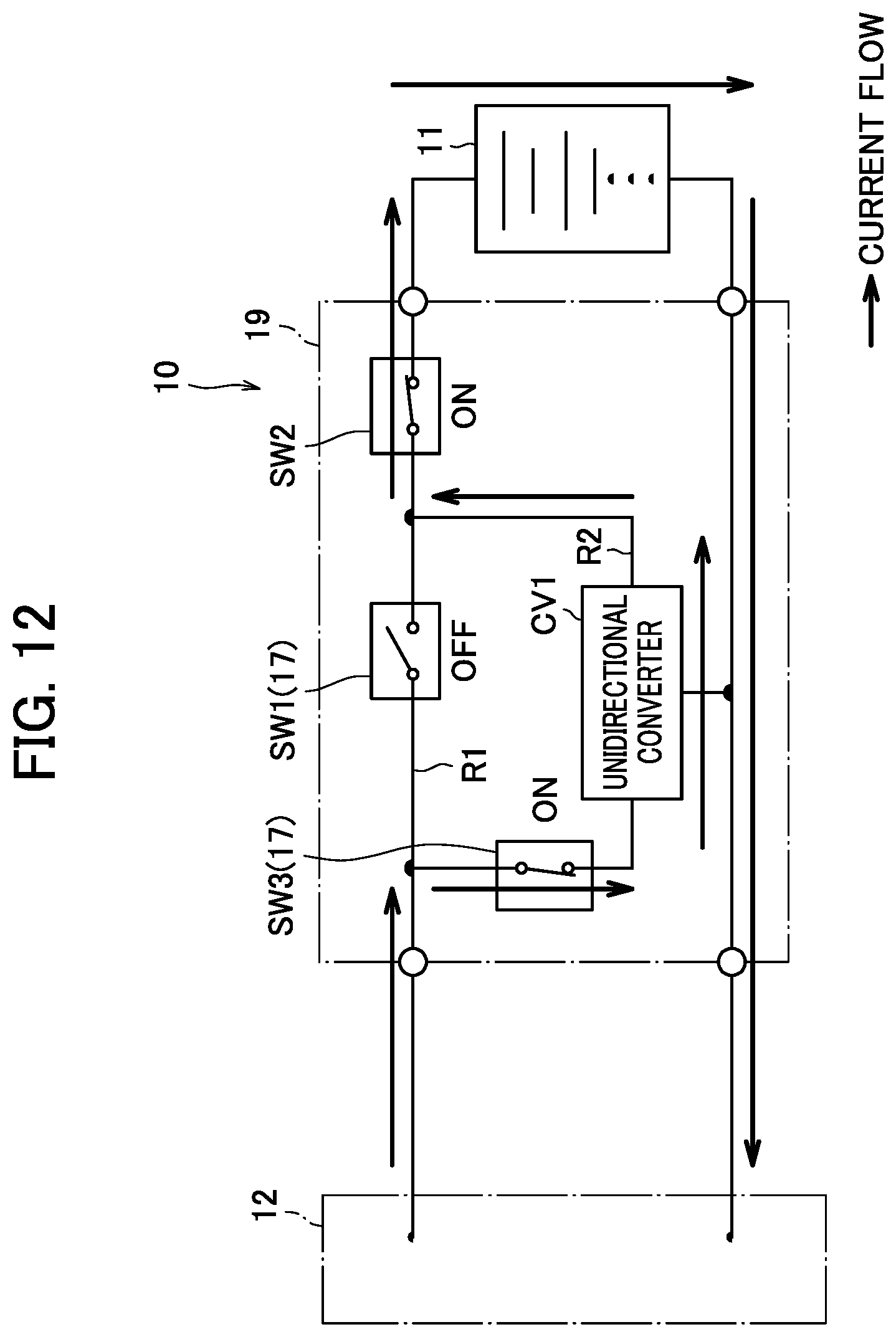 Patent US11777333 Figure 11 – Backup power storage system with removable secondary battery, and method of operating same