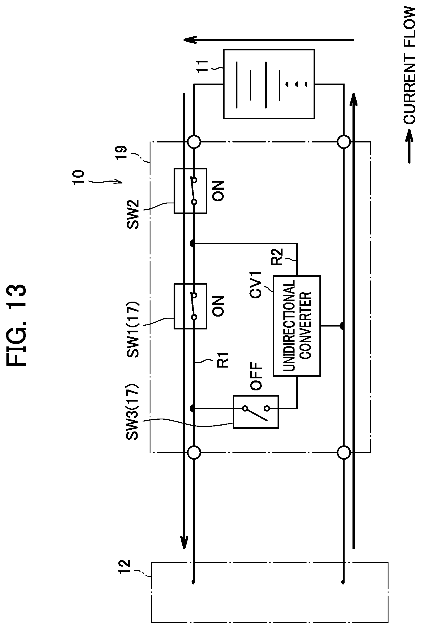 Patent US11777333 Figure 12 – Backup power storage system with removable secondary battery, and method of operating same