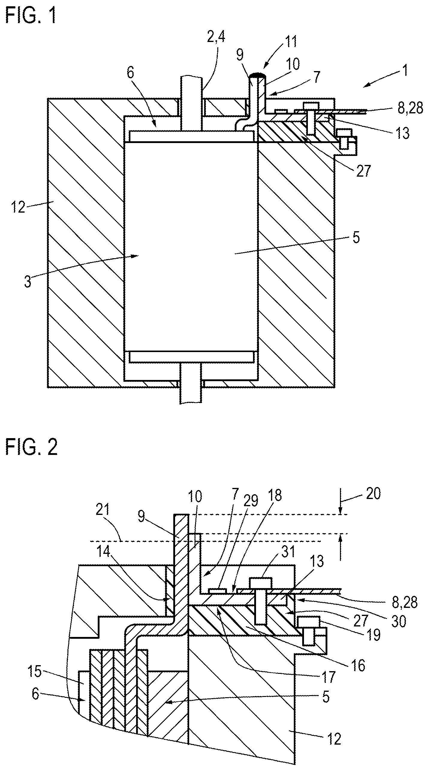 Patent US11777357 — Electric machine and method for making electrical contact with a winding of an electric machine — Figure 1