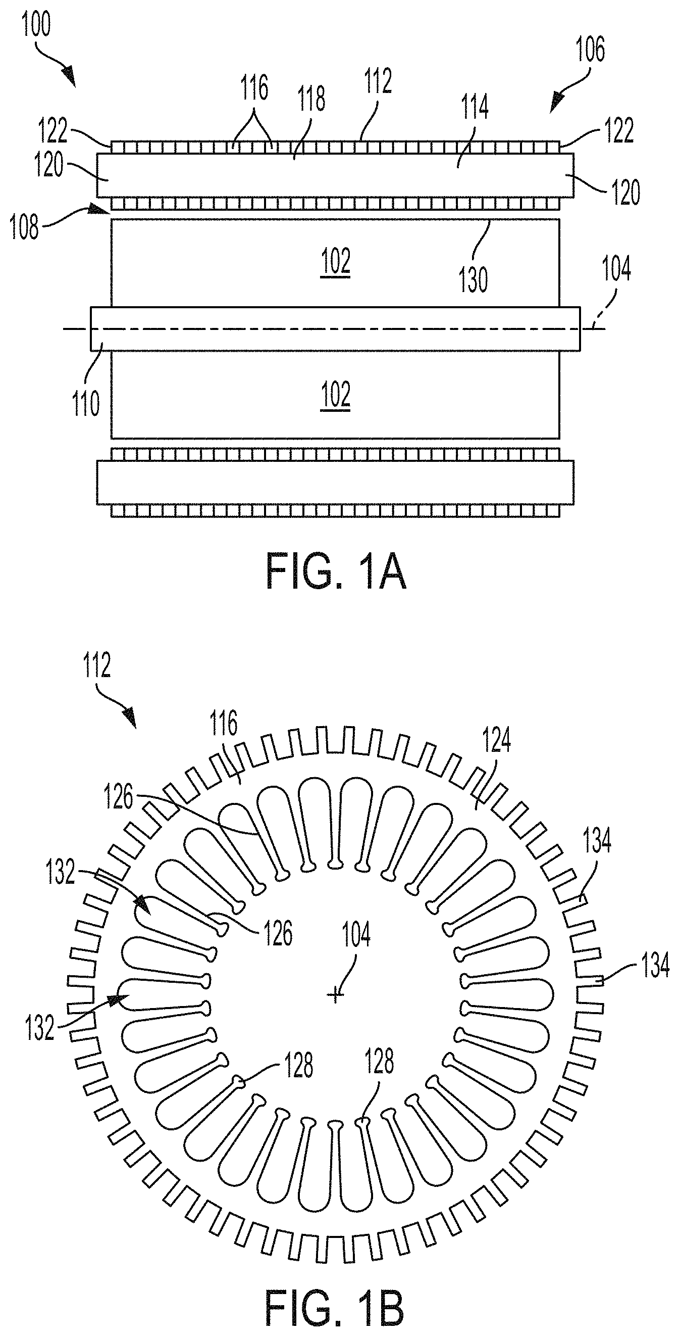 Patent US11777374 — Integrated motor drive architecture — Figure 1