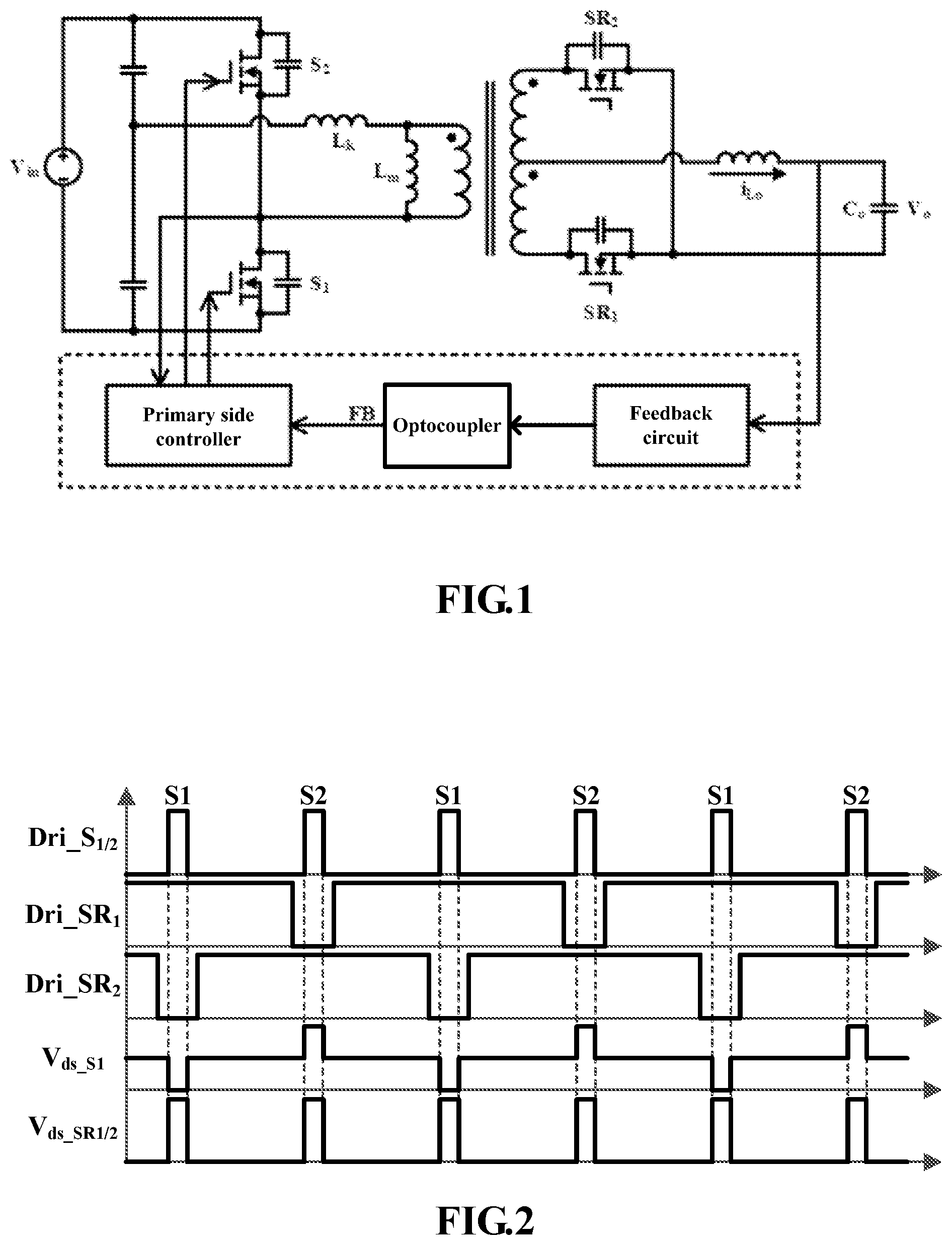 Patent US11777408 — Converter adaptable to wide range output voltage and control method thereof — Figure 1