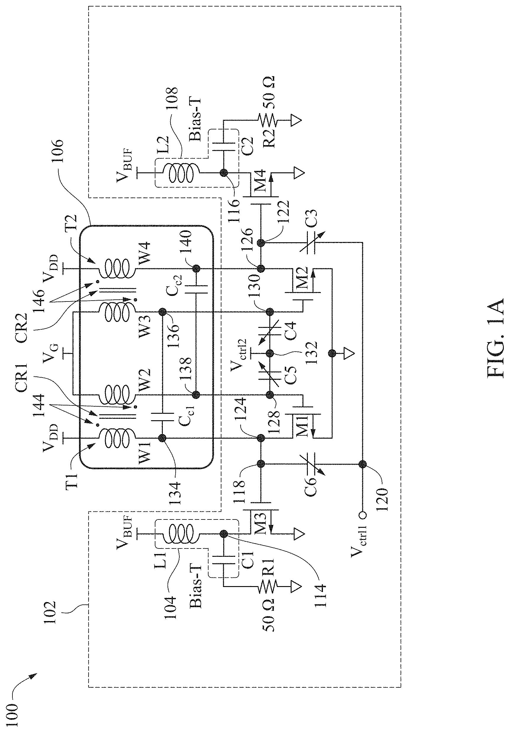 Patent US11777446 — Oscillator circuit and device — Figure 1