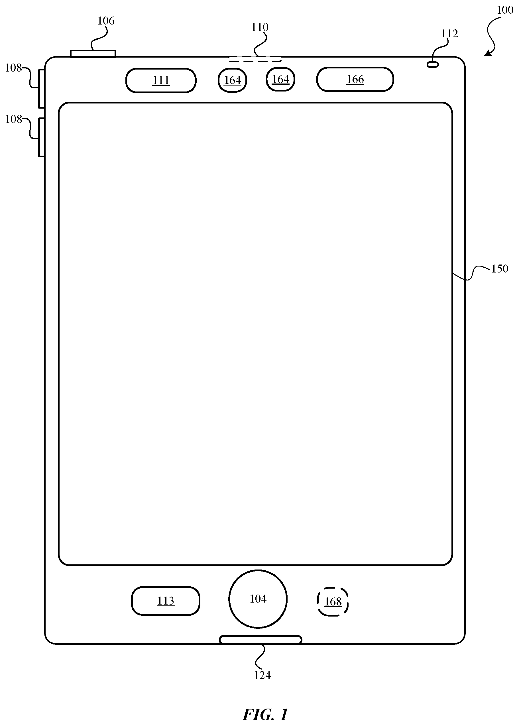 Patent US11777479 Figure 1 – Configuration of aggressor integrated circuit to prevent spur interference at victim integrated circuit