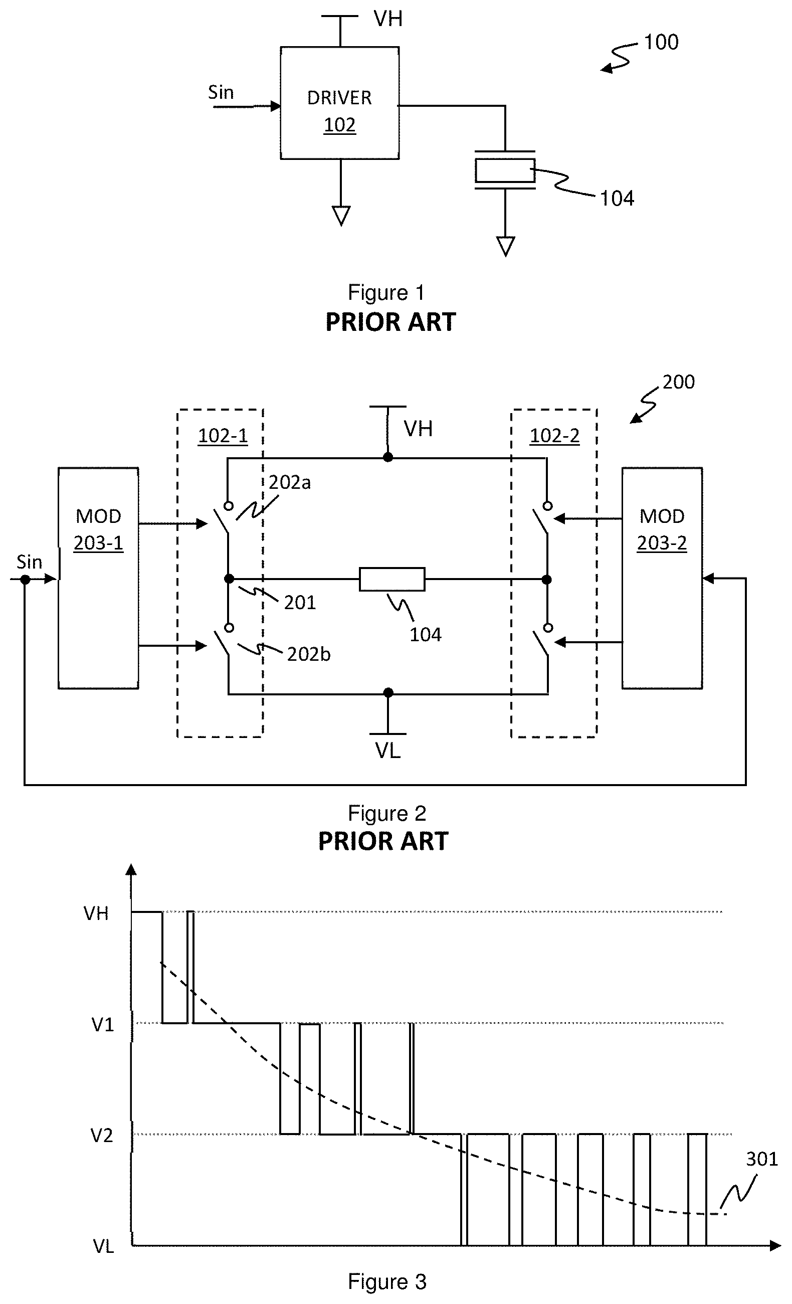 Patent US11777495 Figure 1 – Driver circuitry and operation