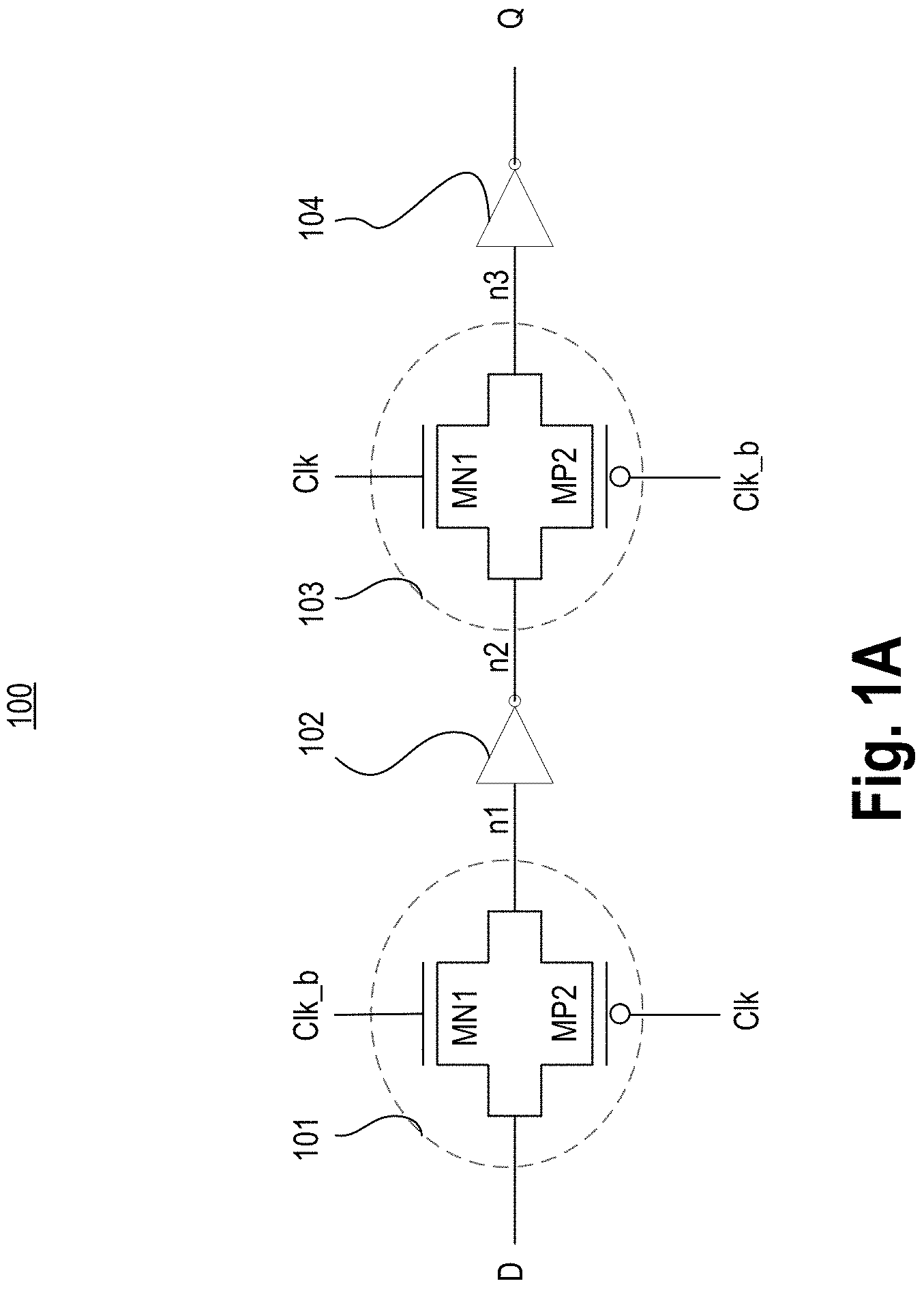 Patent US11777504 — Non-linear polar material based latch — Figure 1