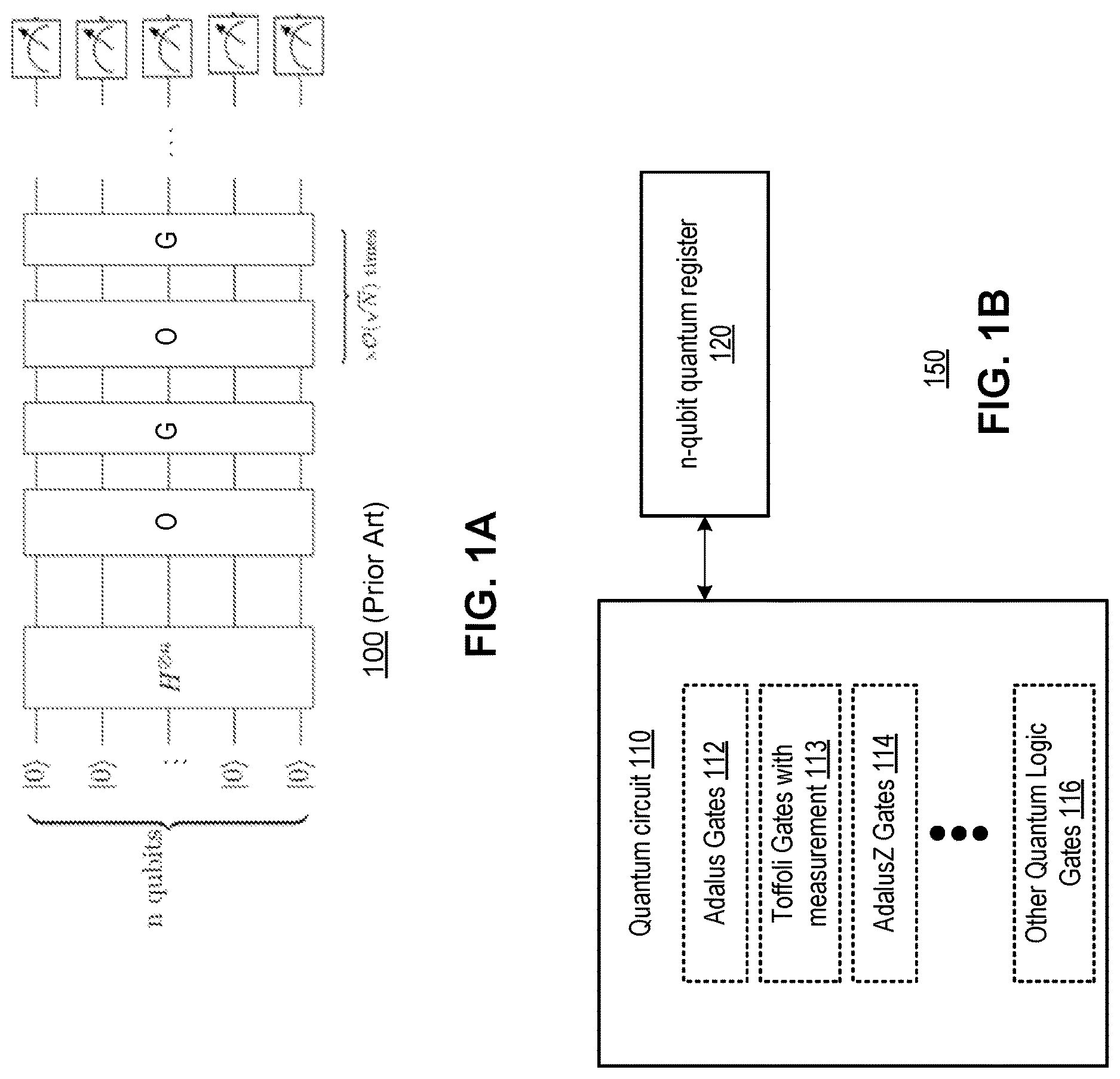 Patent US11777505 Figure 1 – Controllable quantum logic gates and methods for use therewith