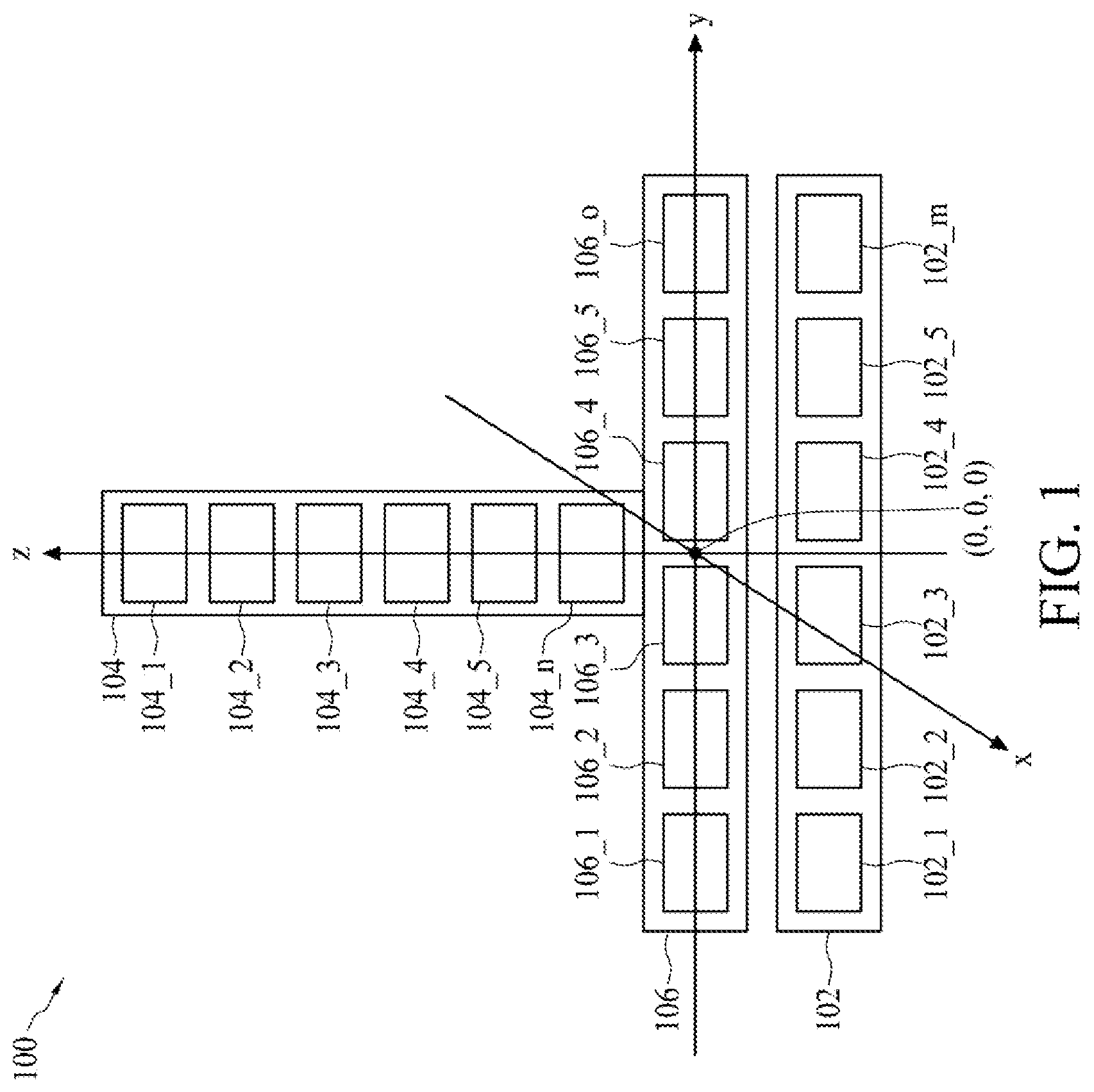 Patent US11777509 — Radar system and related method of scanning remote objects — Figure 1