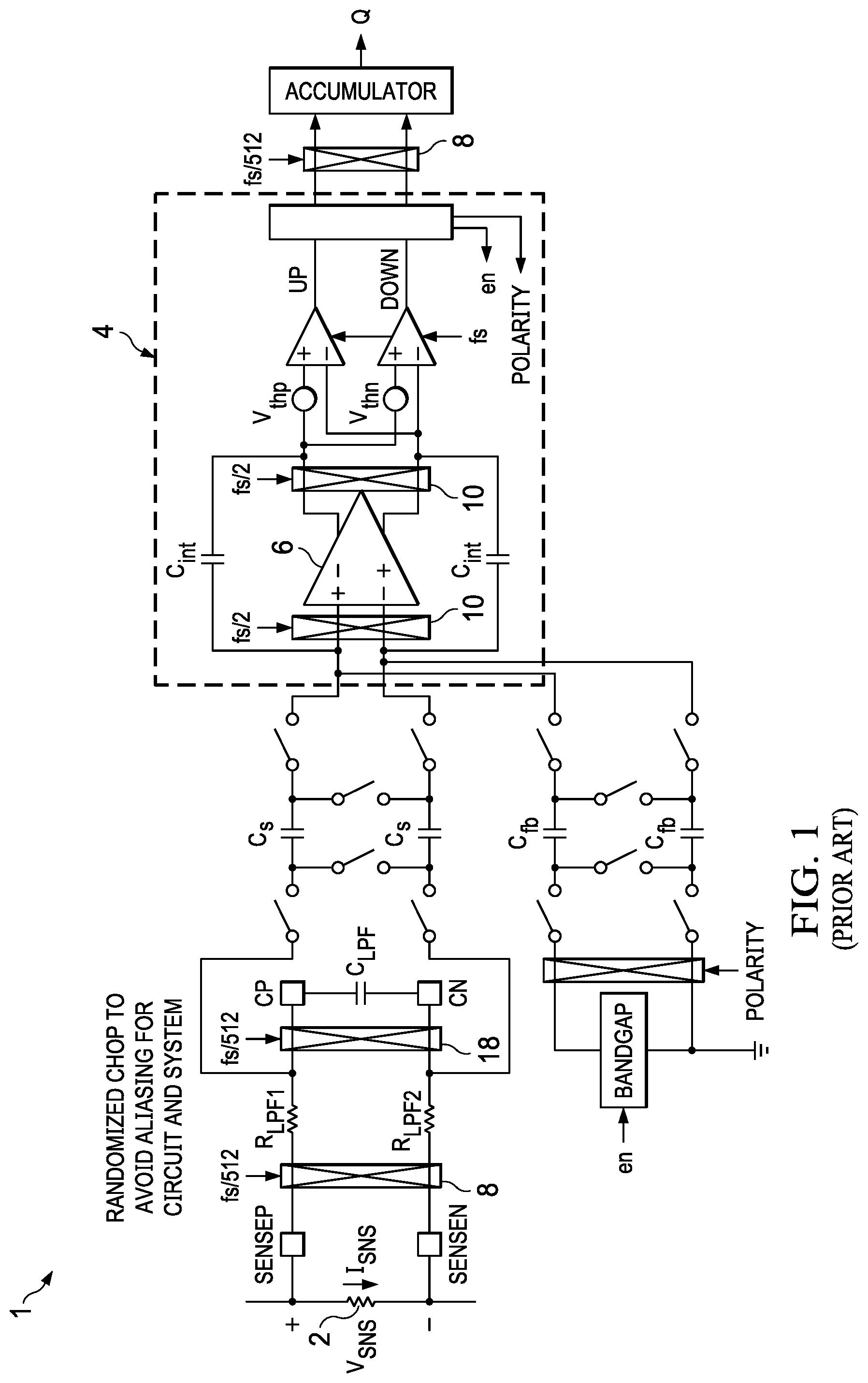 Patent US11777516 — Sigma-delta modulator with residue converter for low-offset measurement system — Figure 1