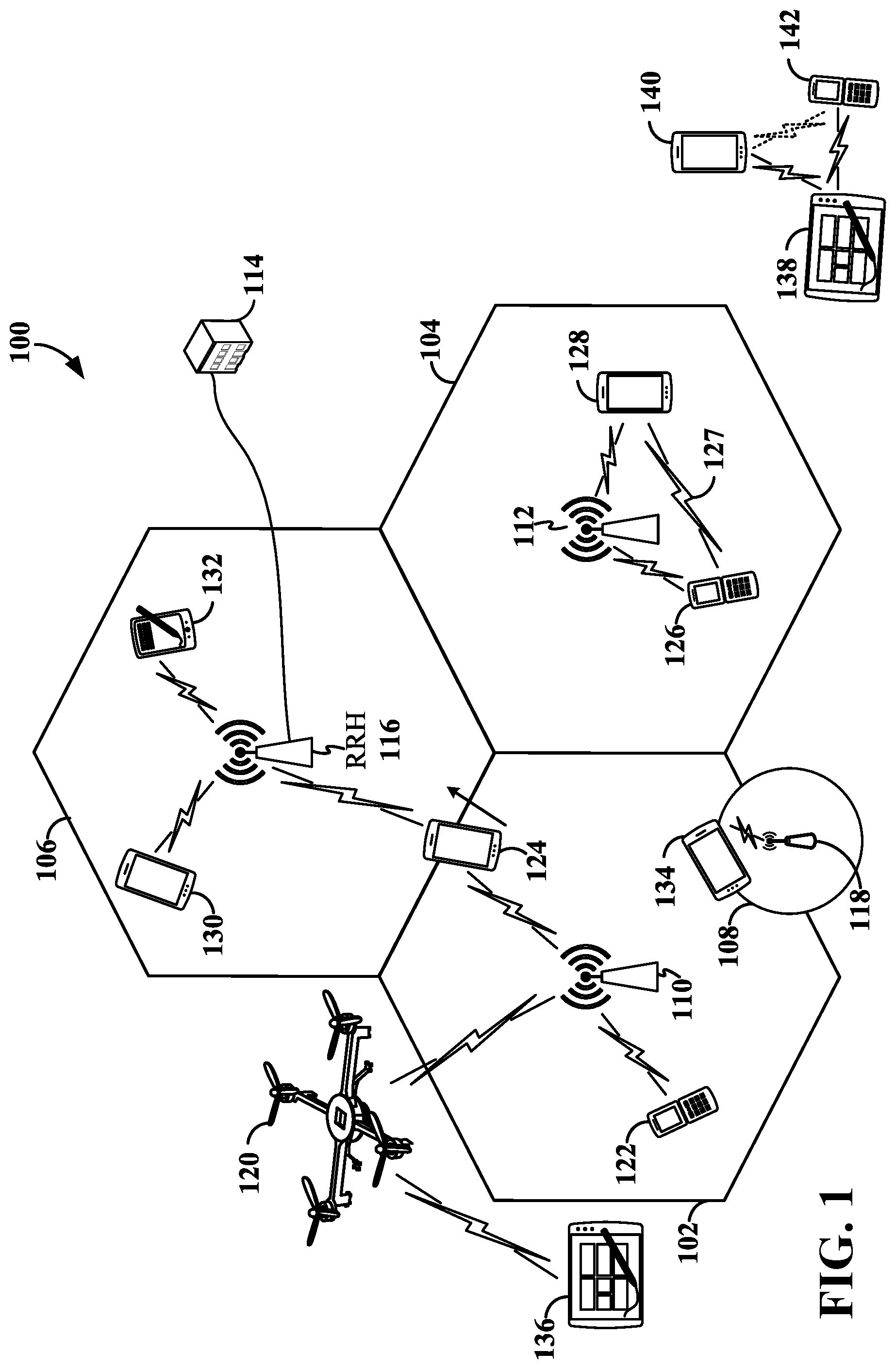 Patent US11777526 — Efficient control channel design using polar codes — Figure 1