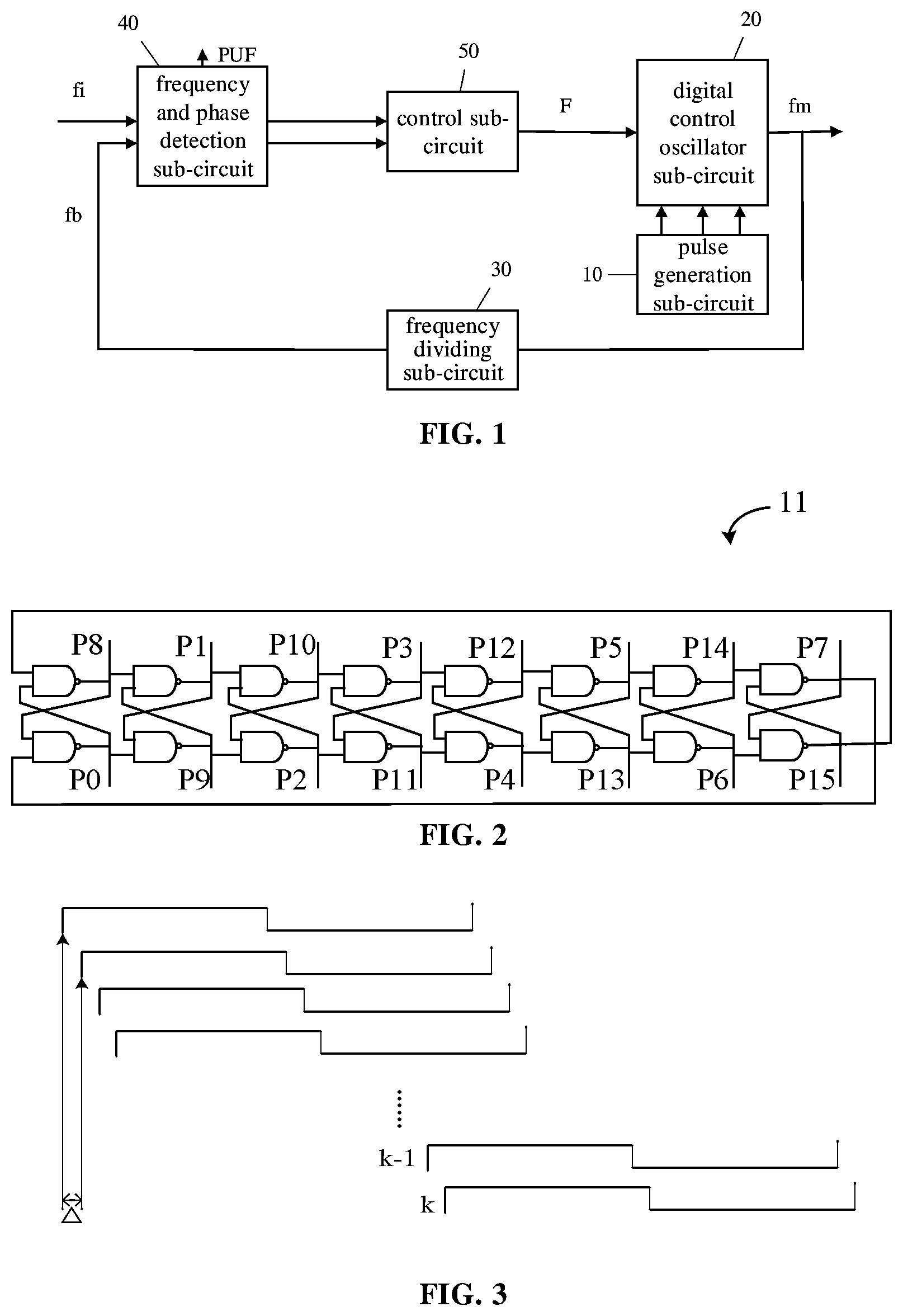 Patent US11777541 — Digital fingerprint generation circuit, generation method and electronic device — Figure 1