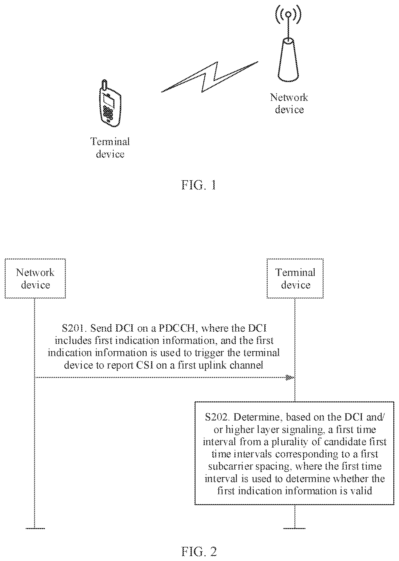 Patent US11777575 — CSI reporting method and apparatus — Figure 1