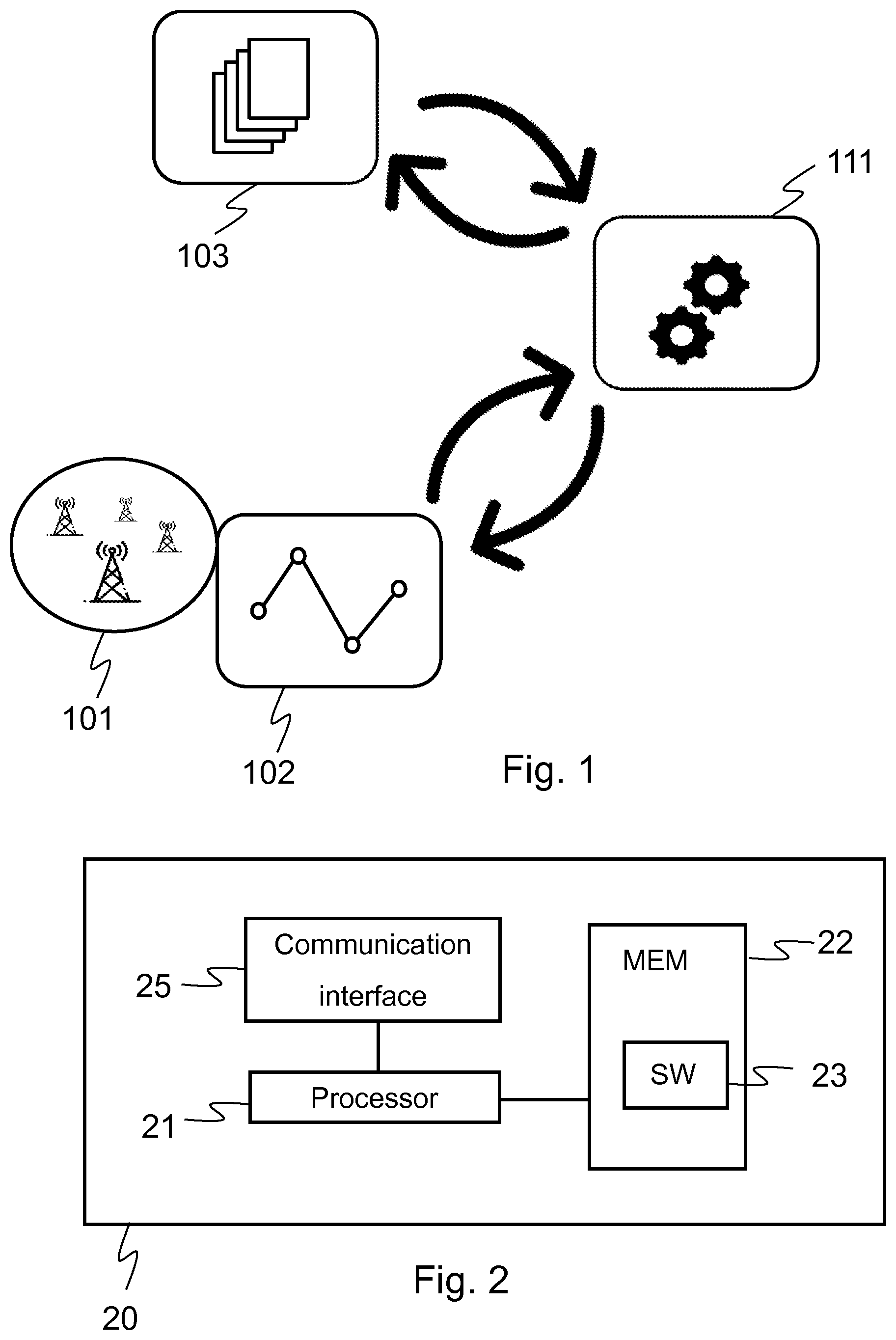 Patent US11777620 — Handling VSWR value or the like of antennas in telecommunication networks — Figure 1