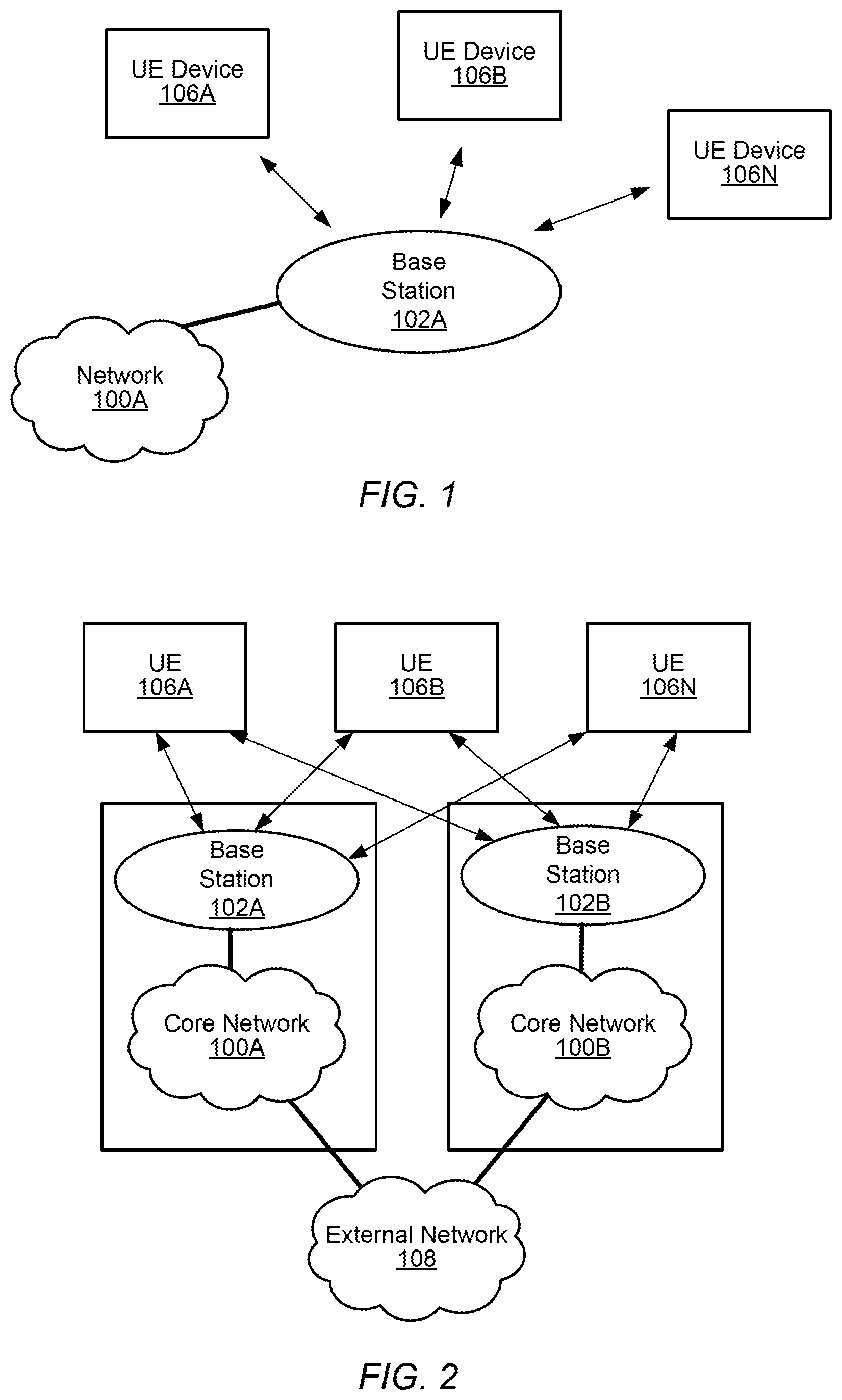 Patent US11777673 — Multiplexing of uplink control information for operation with multiple transmission-reception points — Figure 1