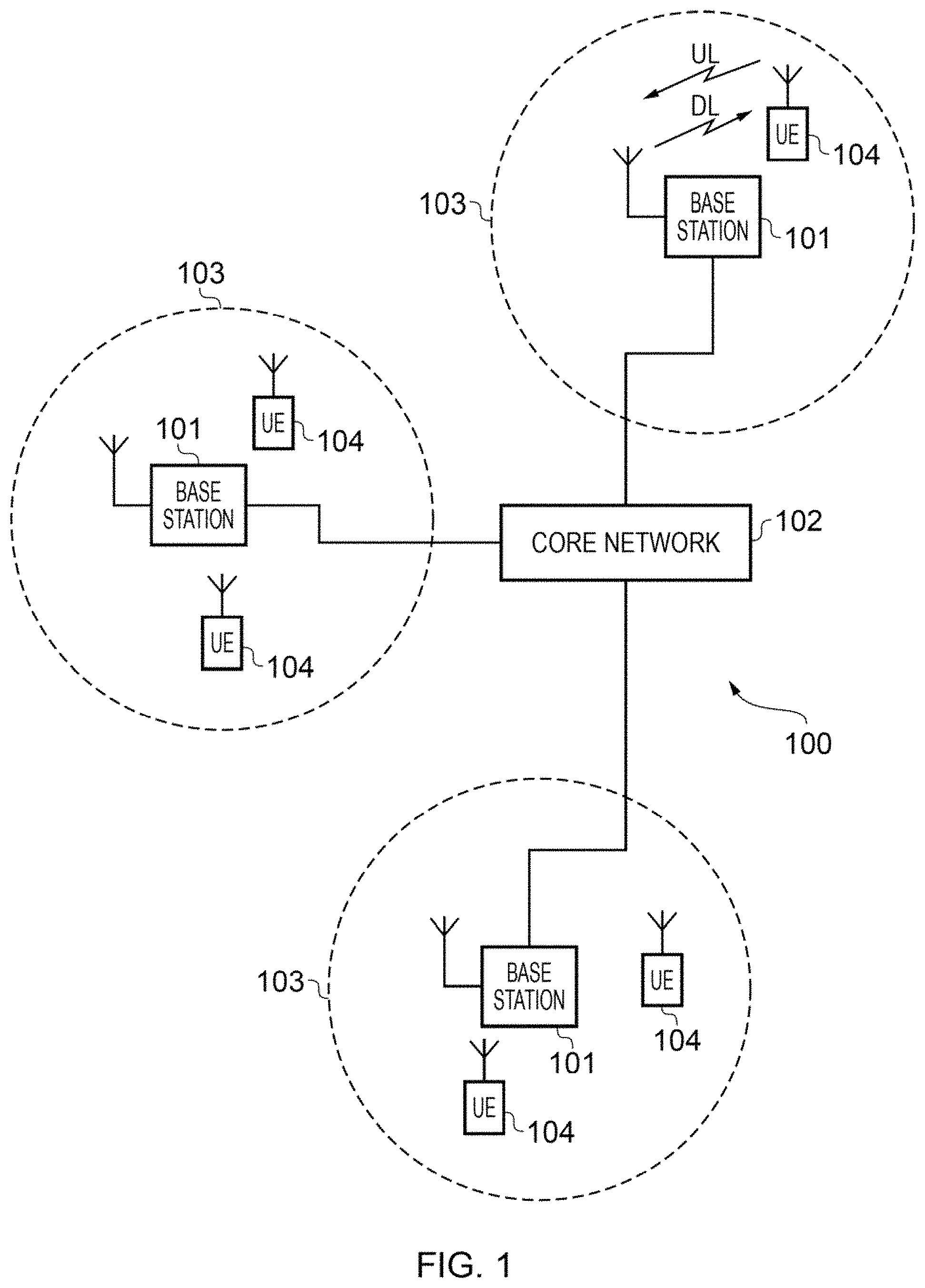 Patent US11777690 — Terminal device, infrastructure equipment and methods — Figure 1