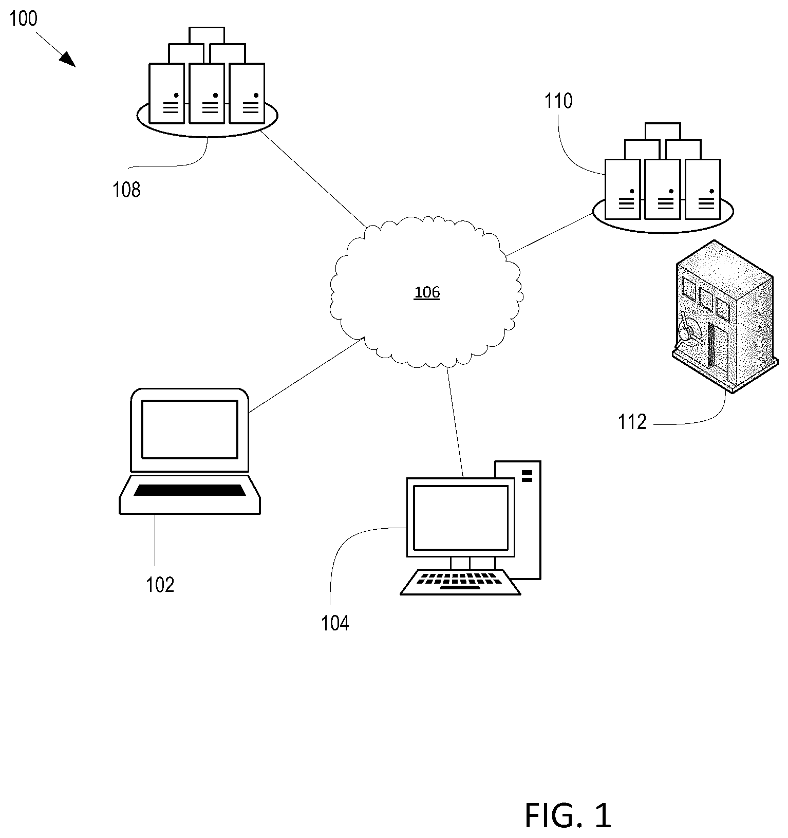 Patent US11777728 — Systems and methods for blockchain transactions with offer and acceptance — Figure 1