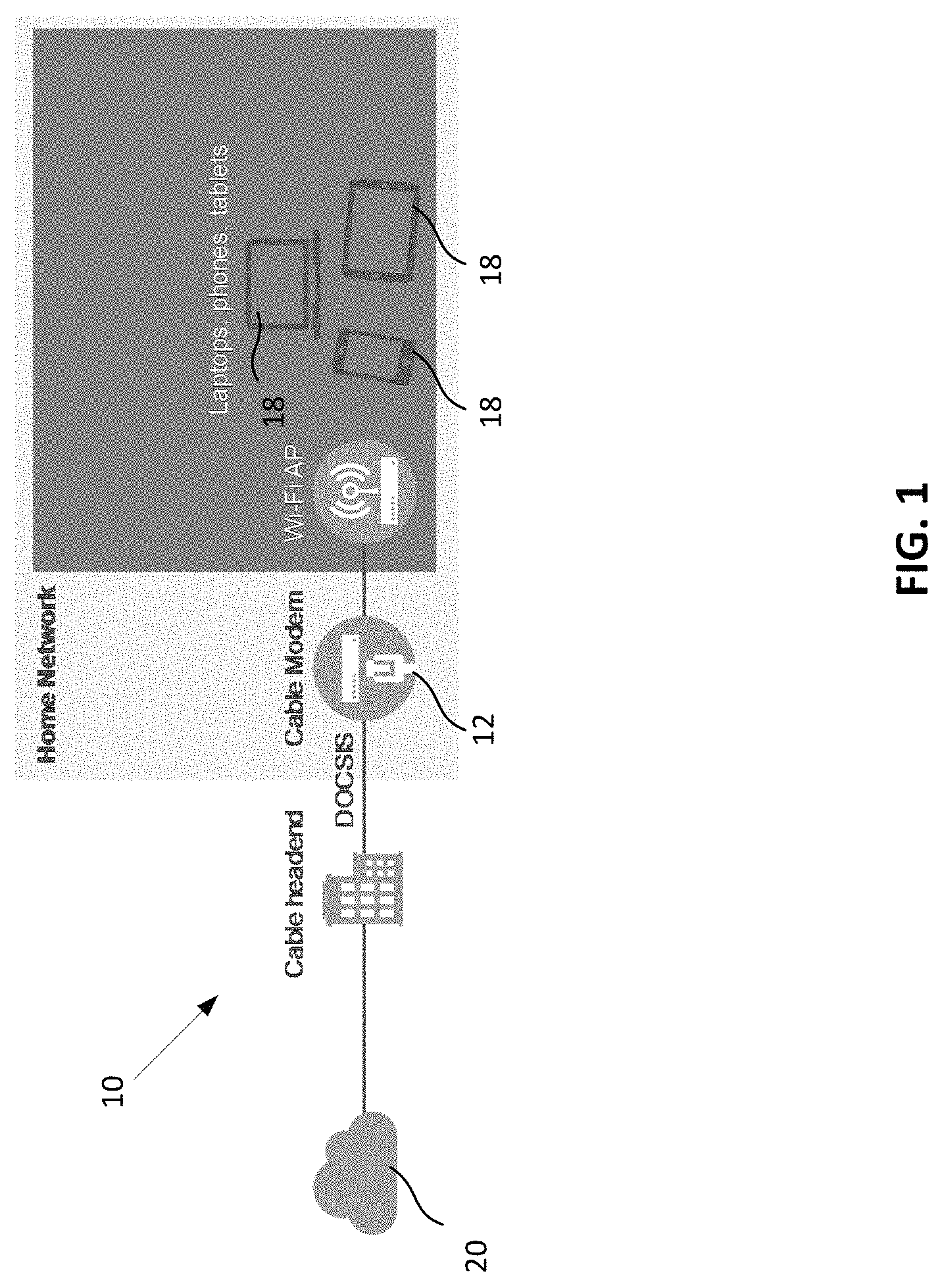 Patent US11777816 — Method and system for remote quality of experience diagnostics — Figure 1