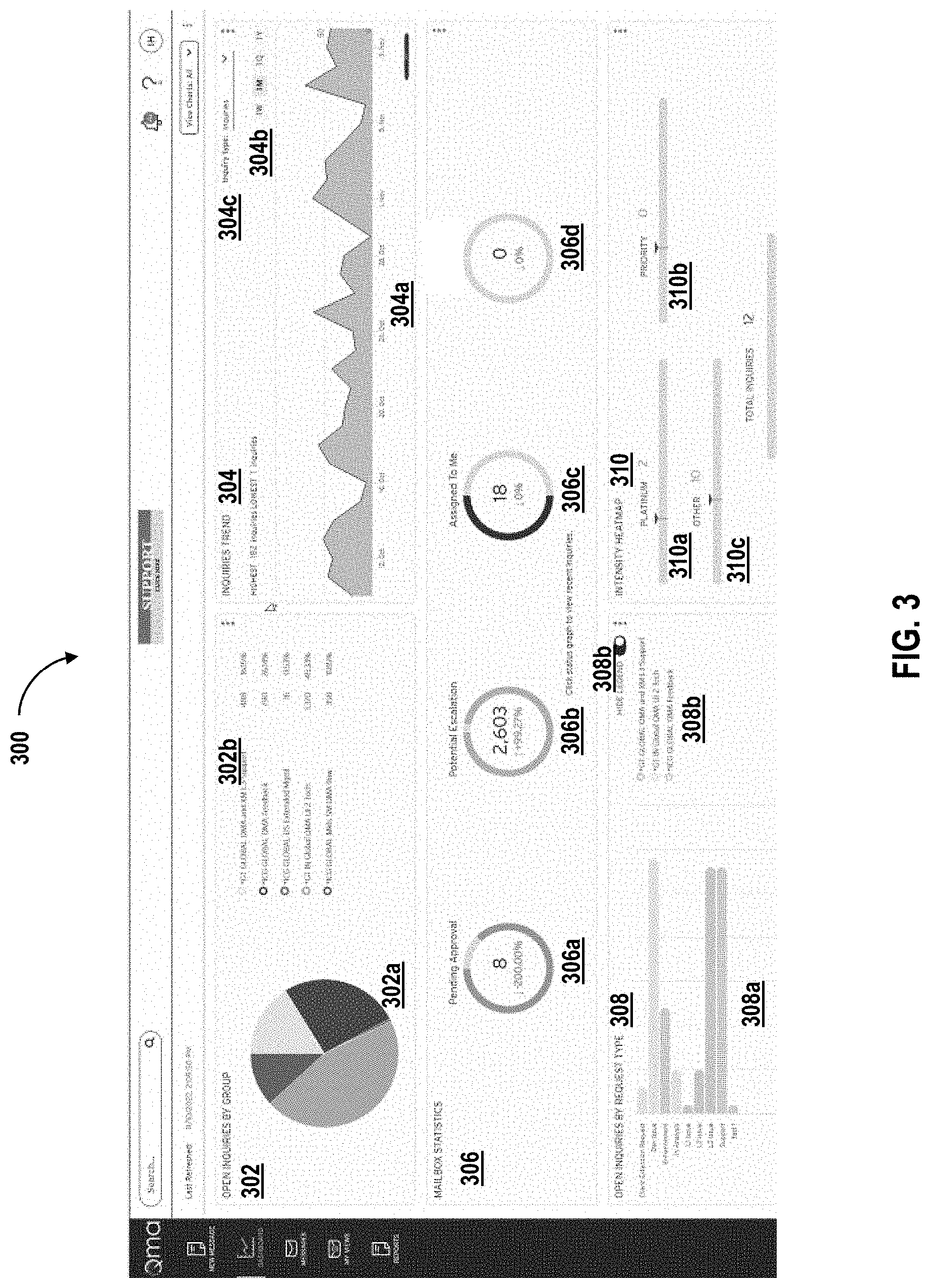 Patent US11777892 Figure 3 – Management of queries in electronic mail messages