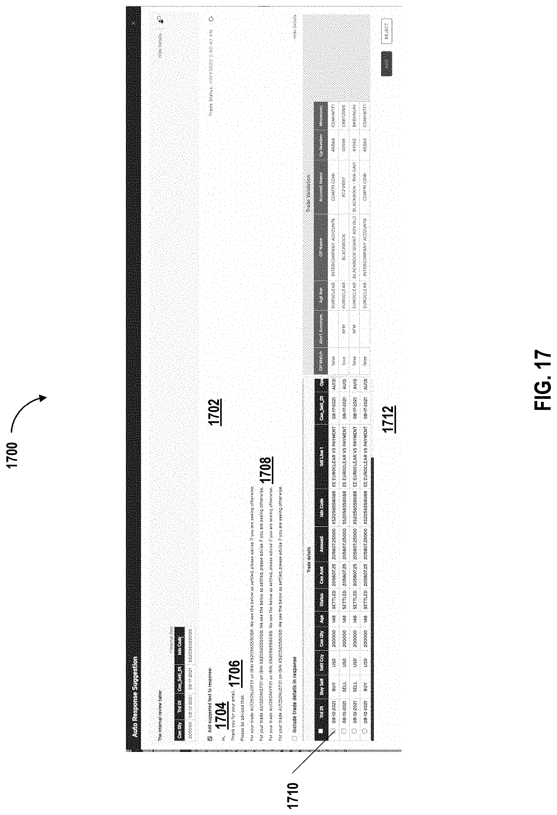 Patent US11777892 Figure 17 – Management of queries in electronic mail messages