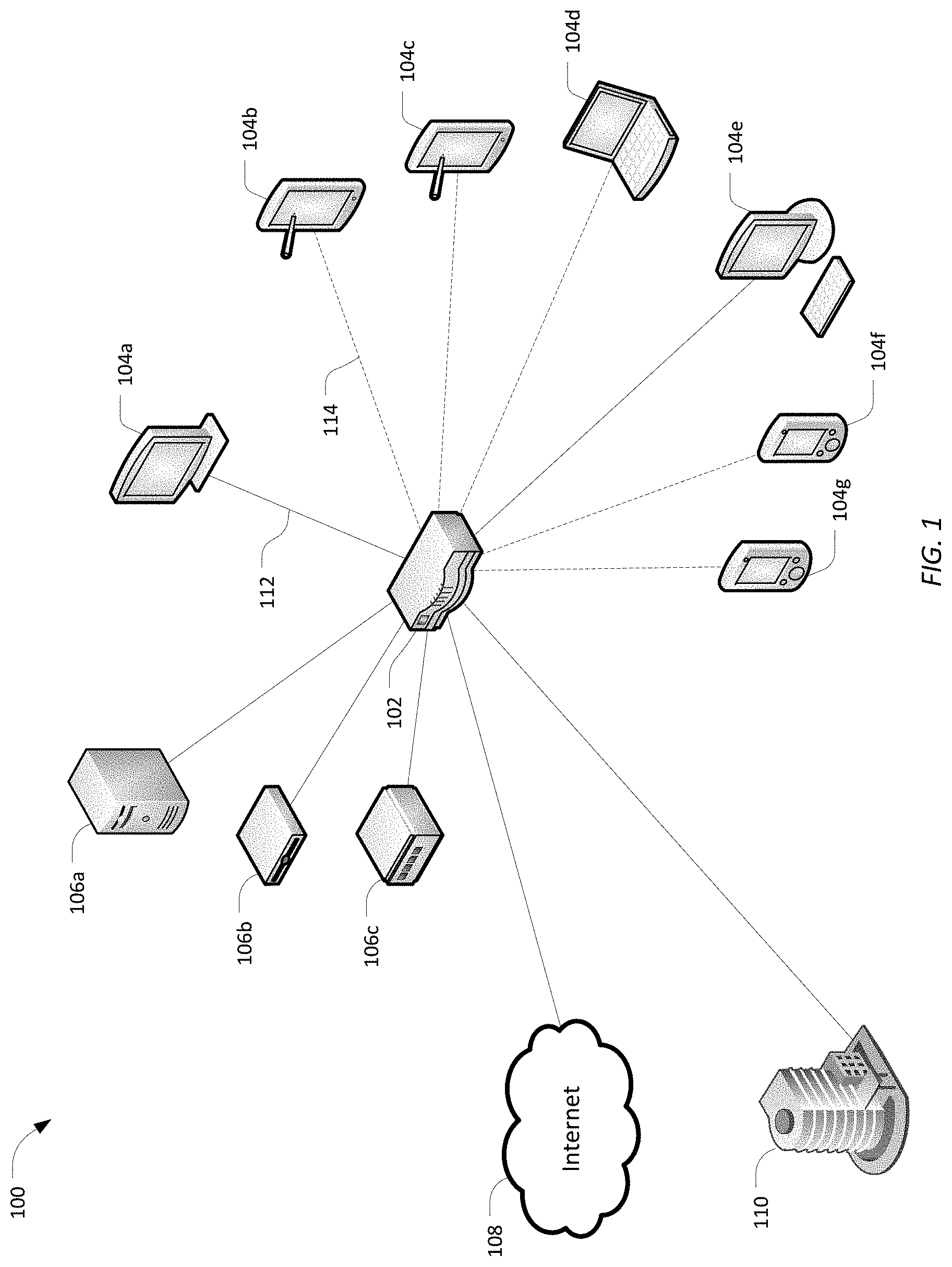 Patent US11778014 — Throttling content download in adaptive HTTP live streaming — Figure 1