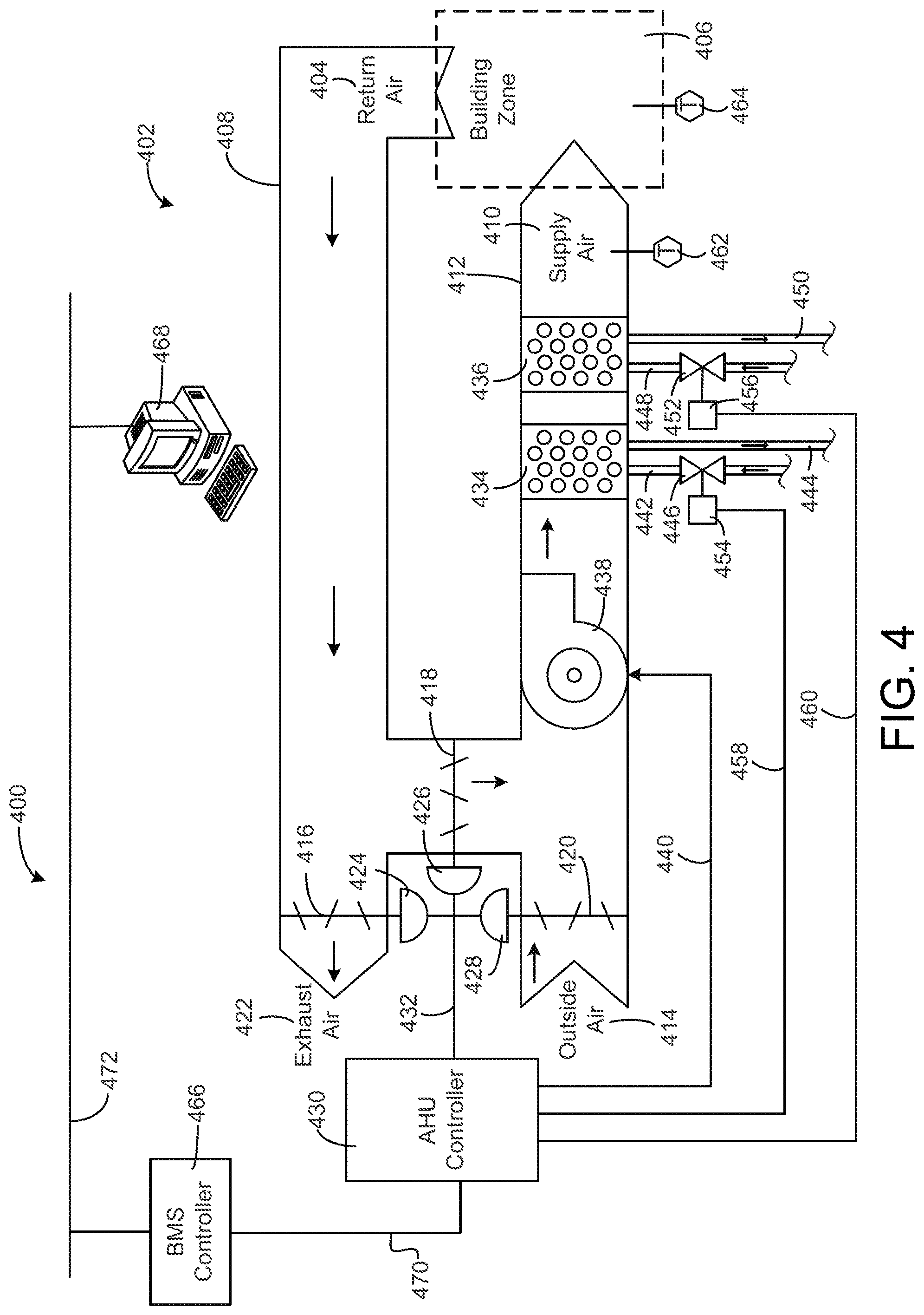 Patent US11778030 Figure 4 – Building smart entity system with agent based communication and control