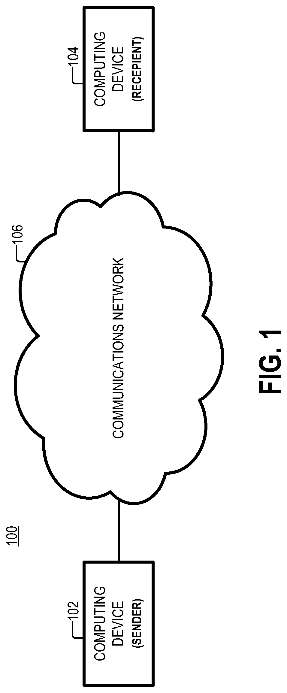 Patent US11778077 — Application layer payload optimization — Figure 1