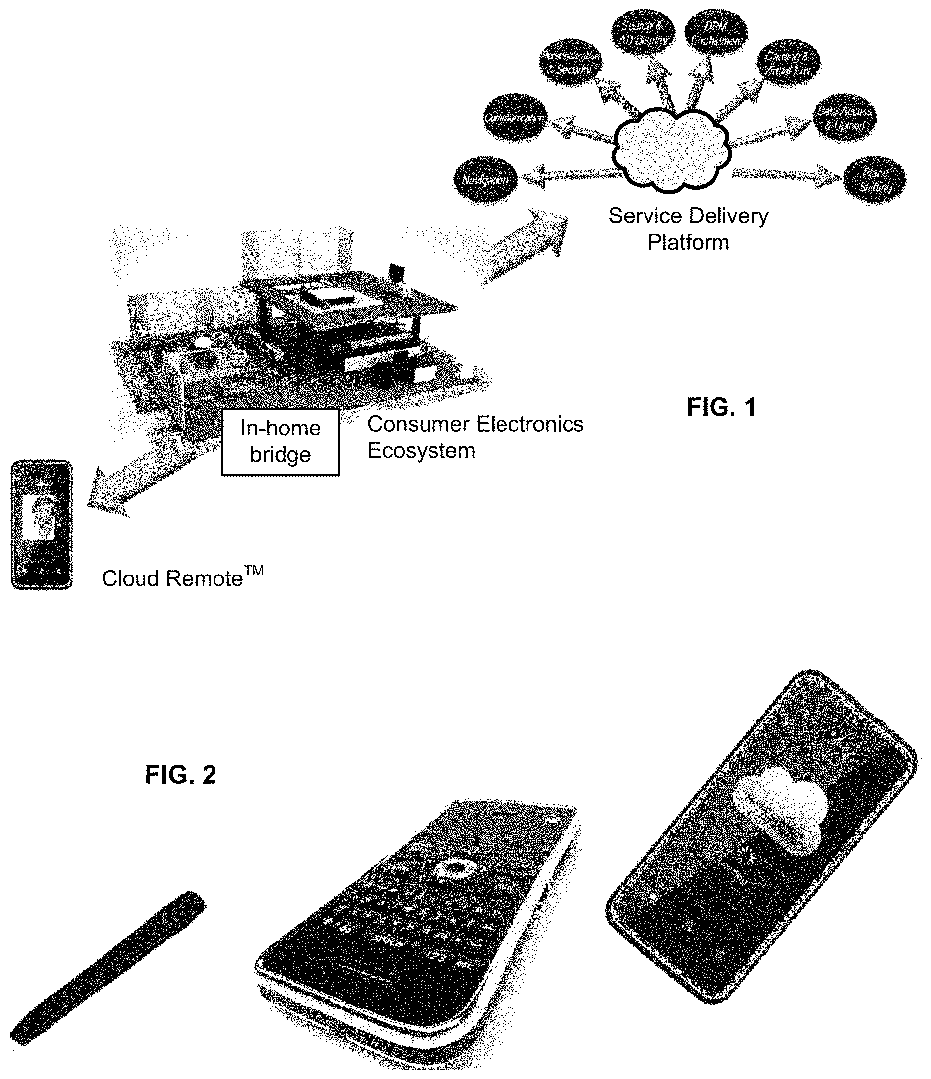 Patent US11778100 — Consumer electronic registration, control and support concierge device and method — Figure 1