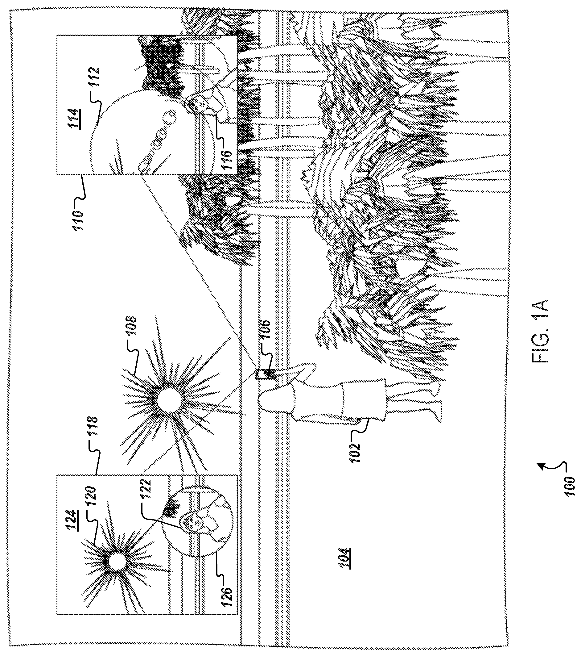 Patent US11778131 — Automatic composite content generation — Figure 1
