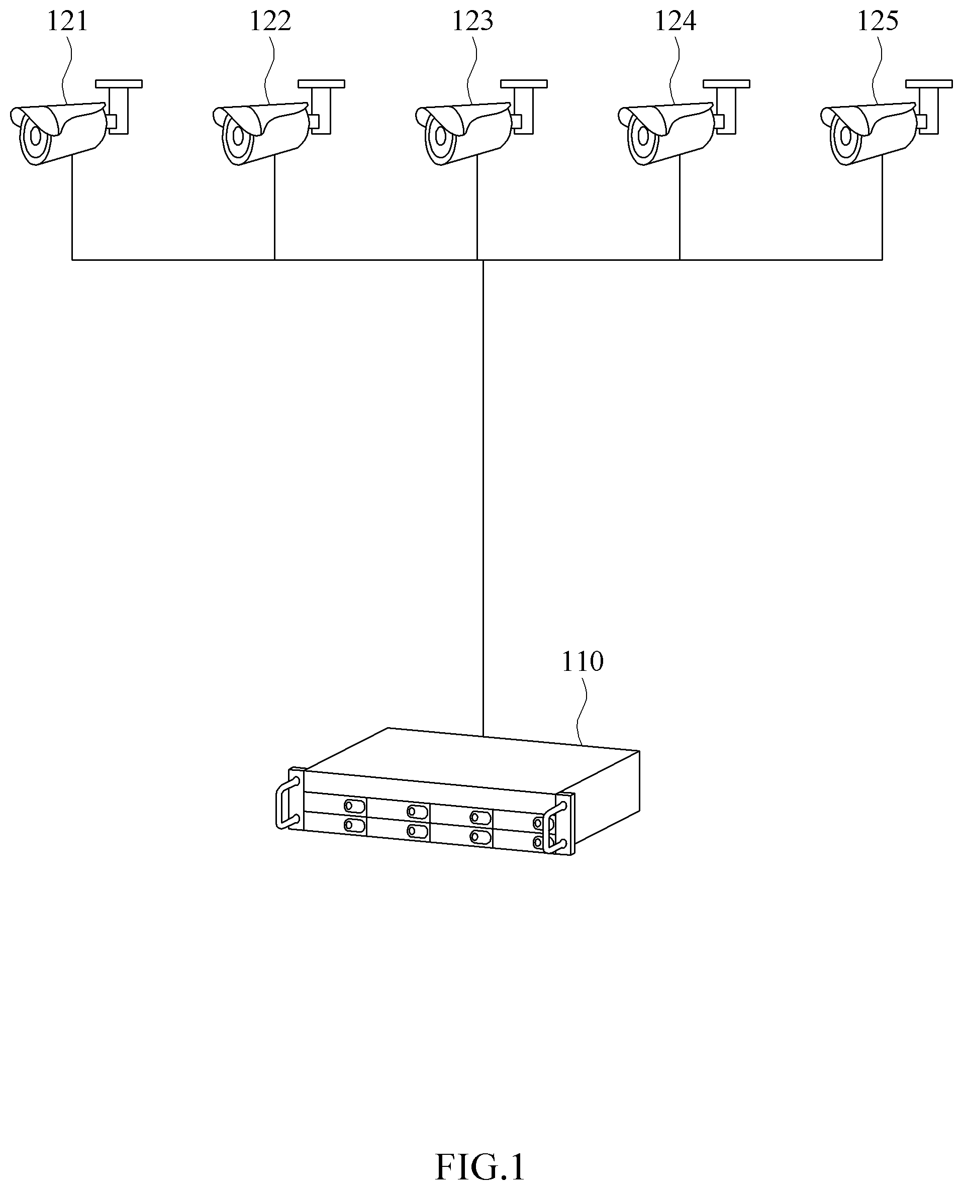 Patent US11778146 — Apparatus and method for authenticating network video recorder security — Figure 1