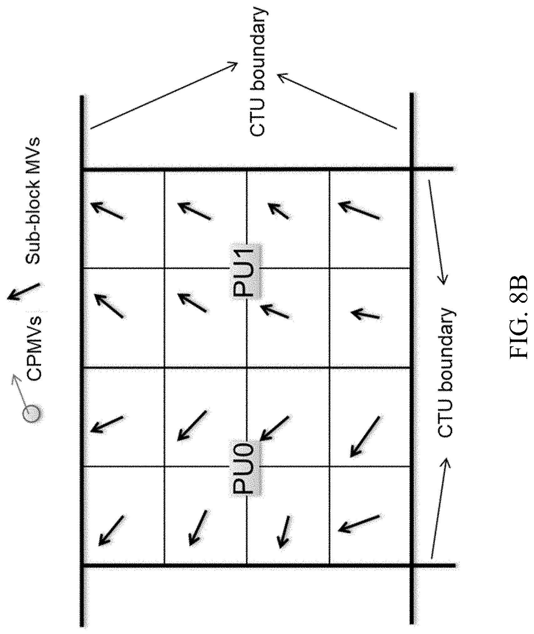 Patent US11778226 Figure 12 – Storage of motion information for affine mode