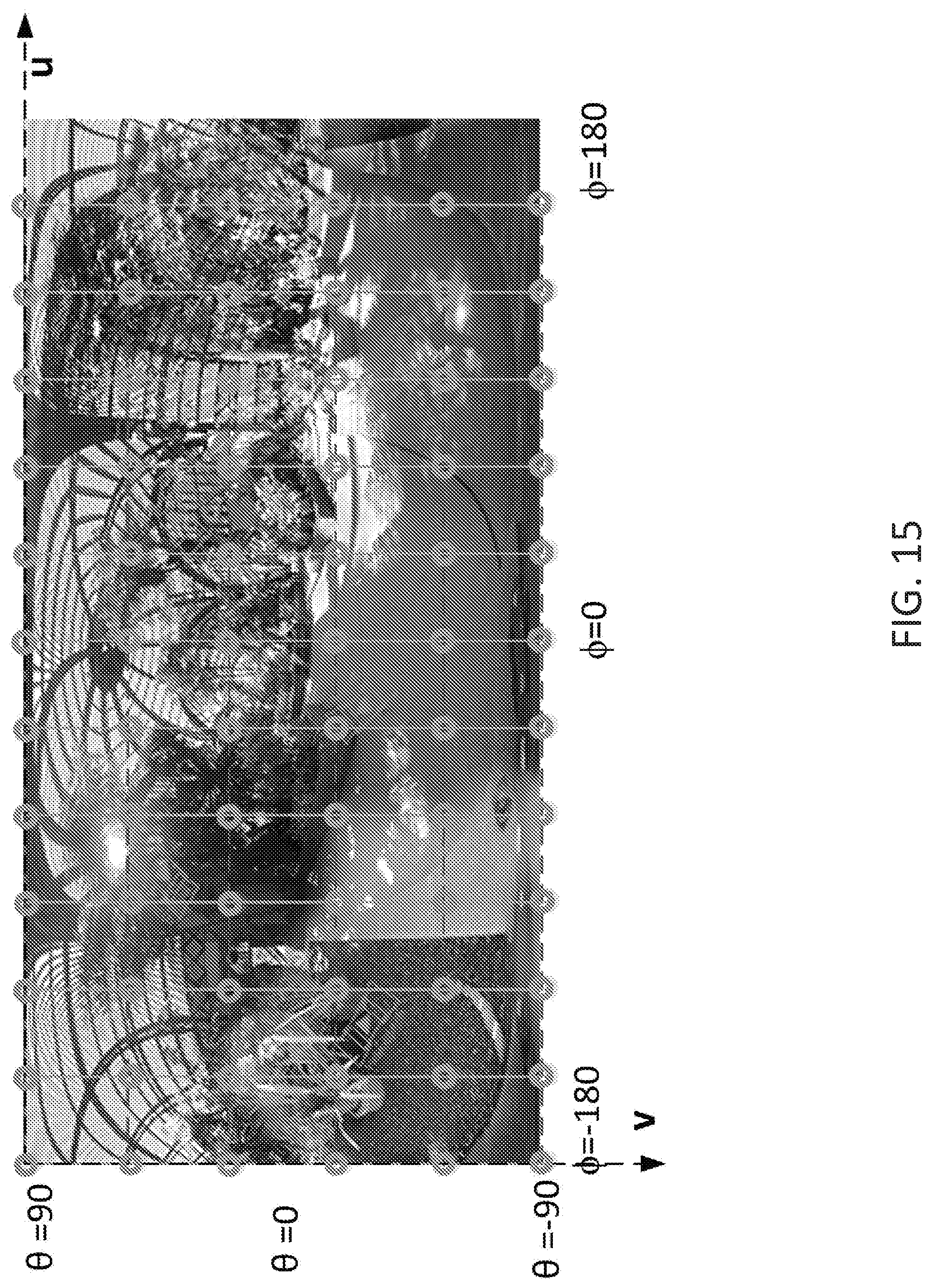 Patent US11778231 Figure 14 – Geometric conversion for 360-degree video coding