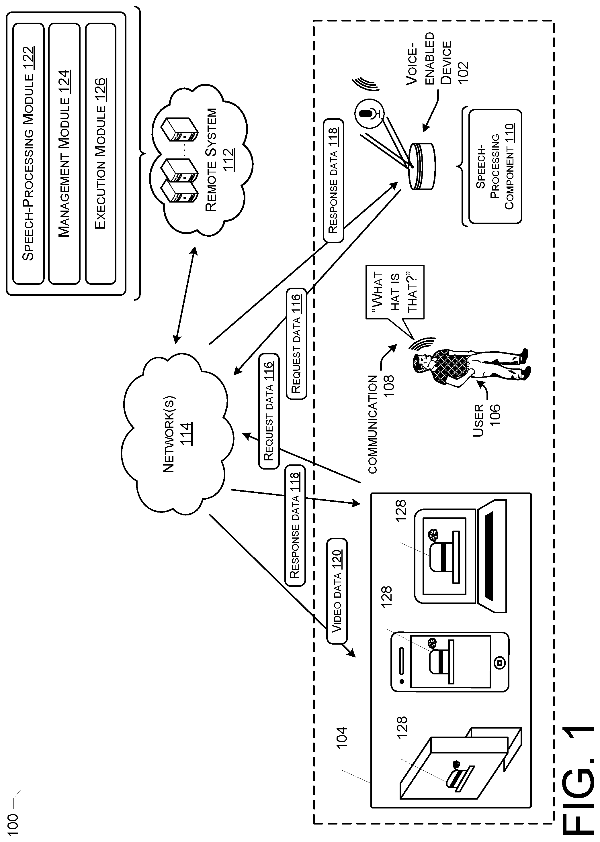 Patent US11778277 — Digital item processing for video streams — Figure 1