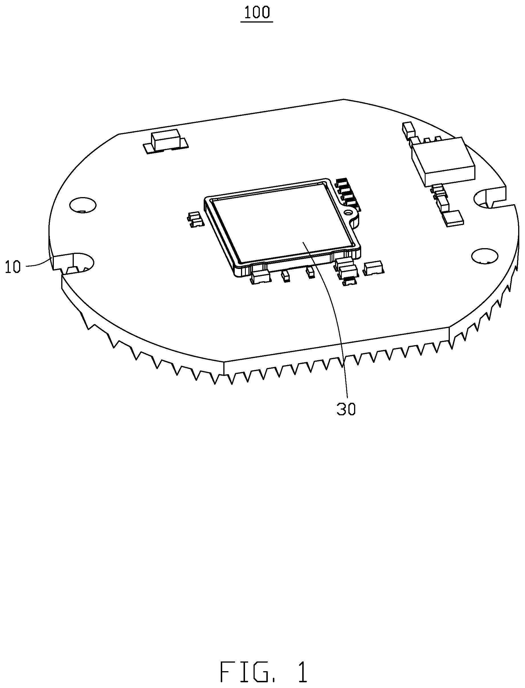 Patent US11778291 Figure 1 – Circuit board, camera assembly having the circuit board, and electronic device having the circuit board