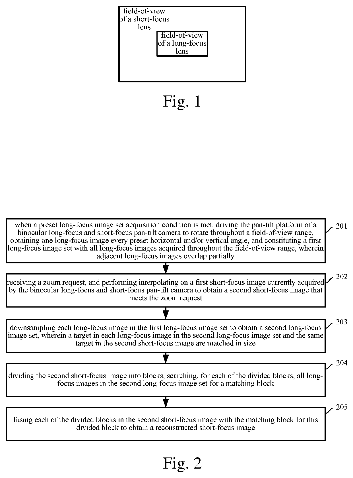 Patent US11778327 — Image reconstruction method and device — Figure 1
