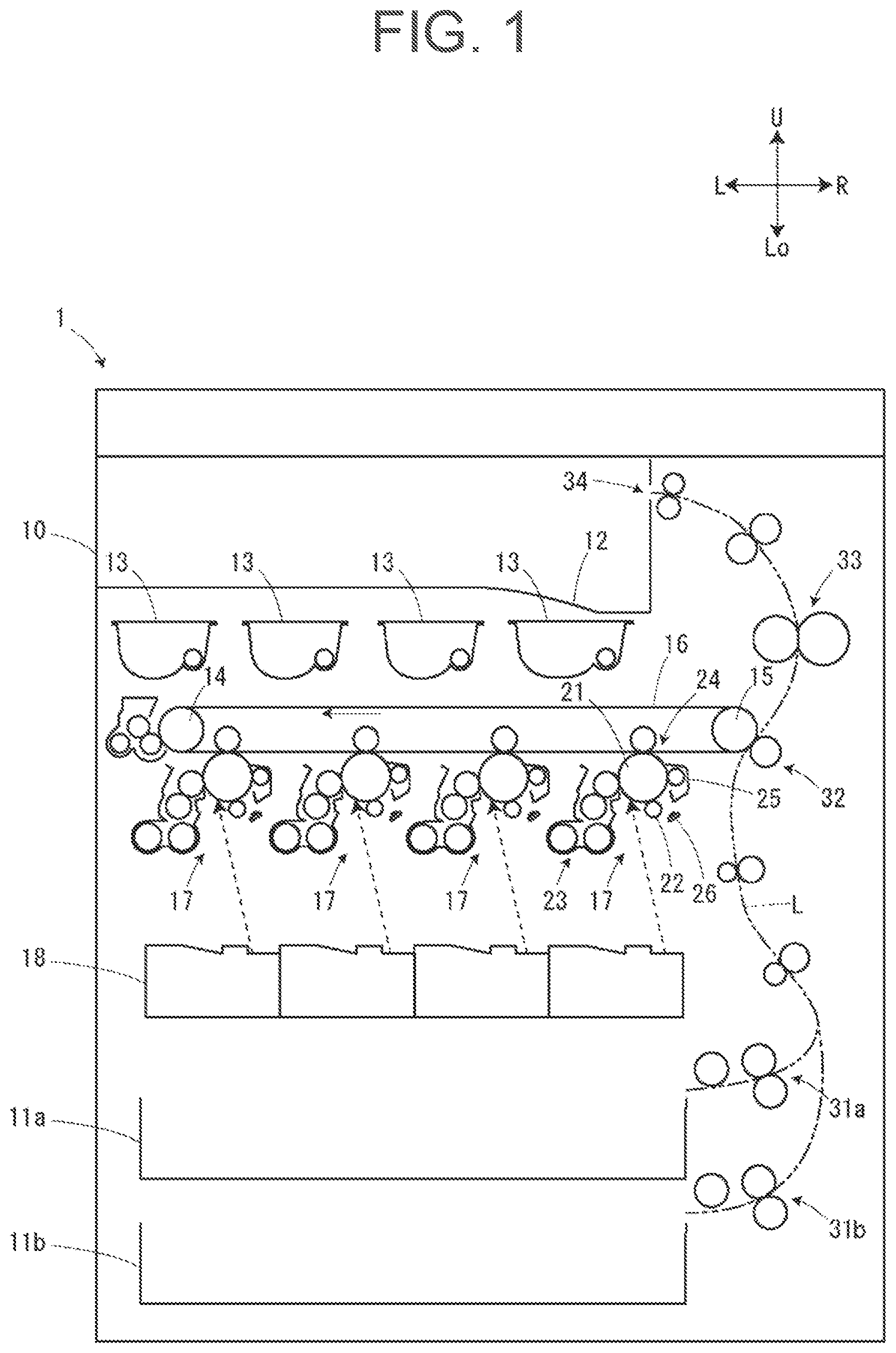 Patent US11778356 — Speaker unit and image forming device — Figure 1