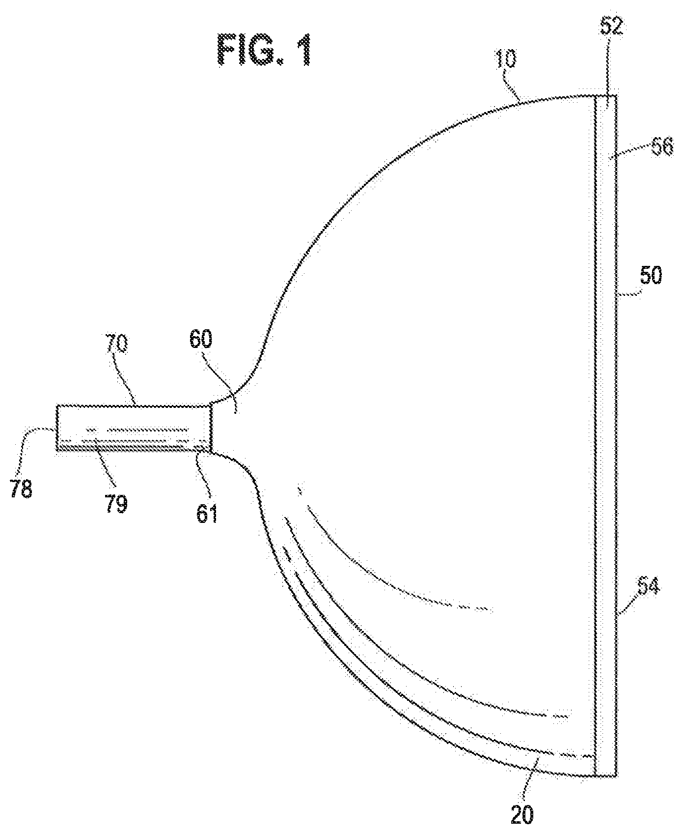 Patent US11778357 — Sound directing device for a mobile telecommunication device — Figure 1