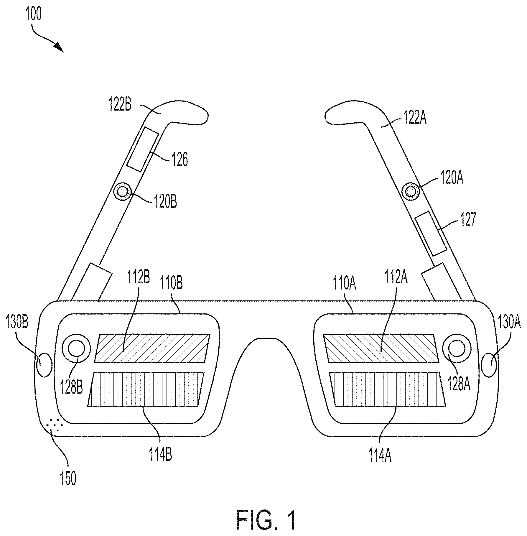 Patent US11778411 — Near-field audio rendering — Figure 1