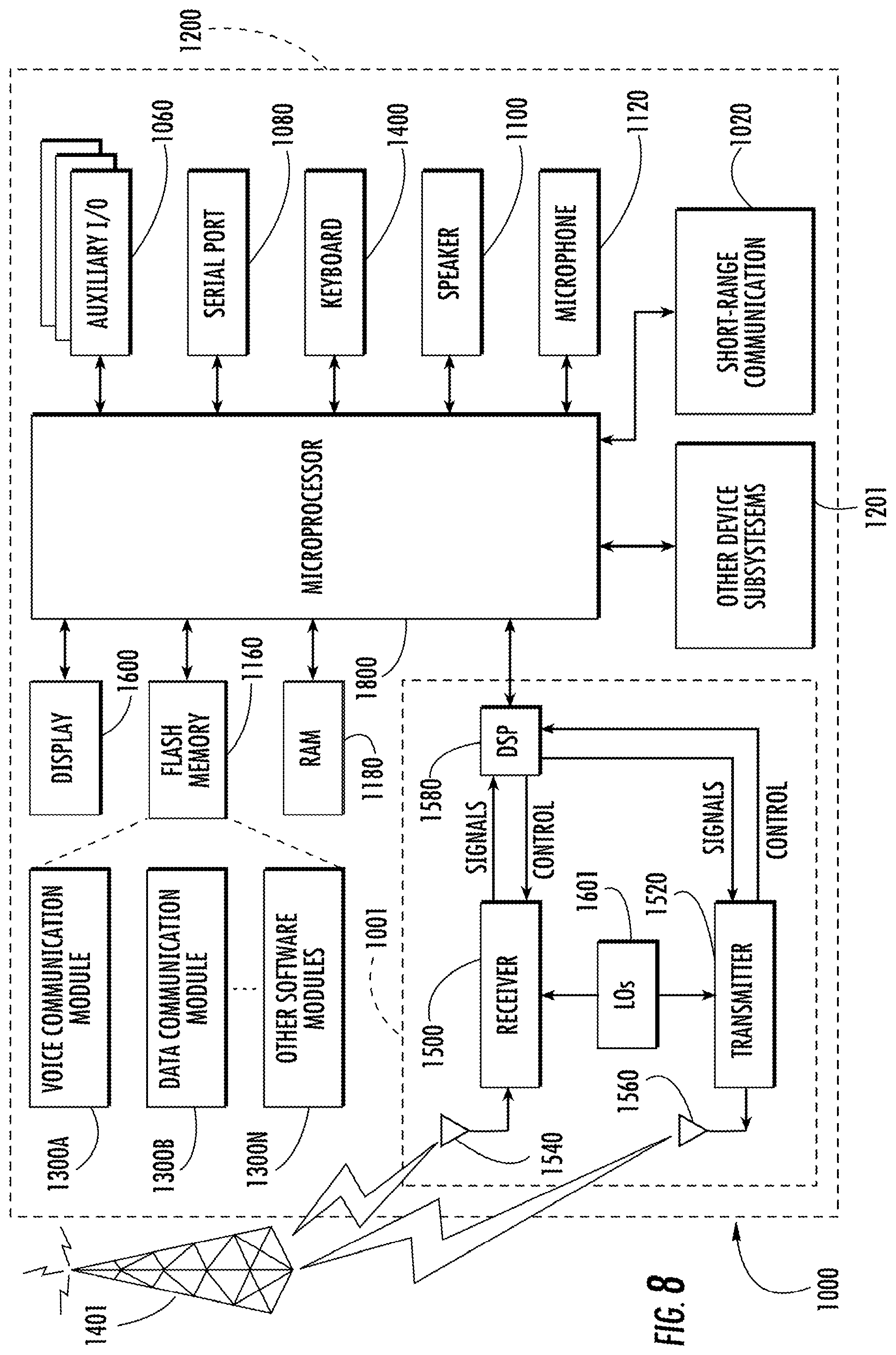 Patent US11778438 Figure 7 – Server for sending new application portions to mobile wireless communications devices and related methods