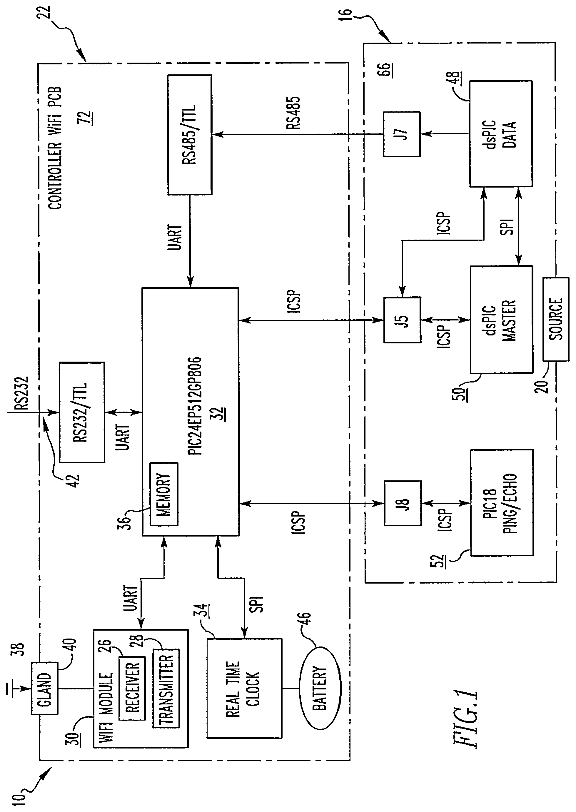 Patent US11778441 — Method and apparatus for protecting a miner — Figure 1