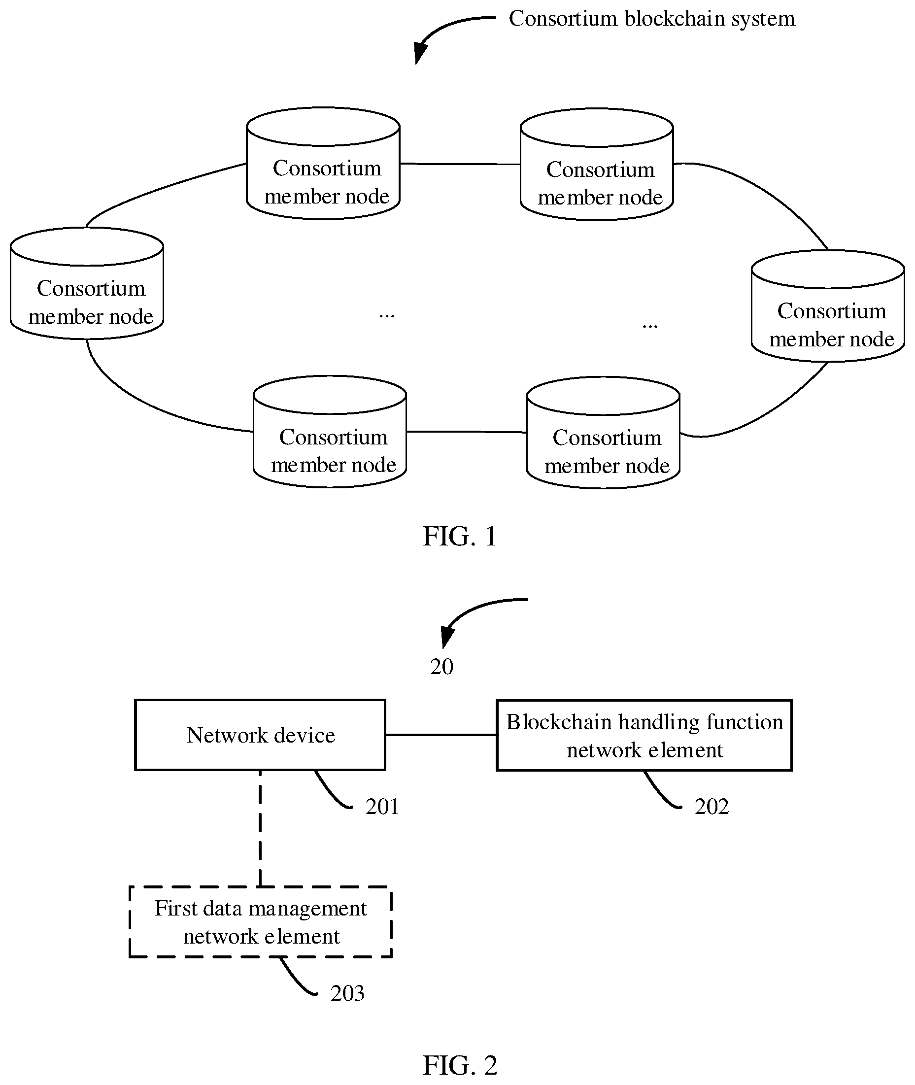 Patent US11778455 — Subscriber identity management method, device, and system — Figure 1