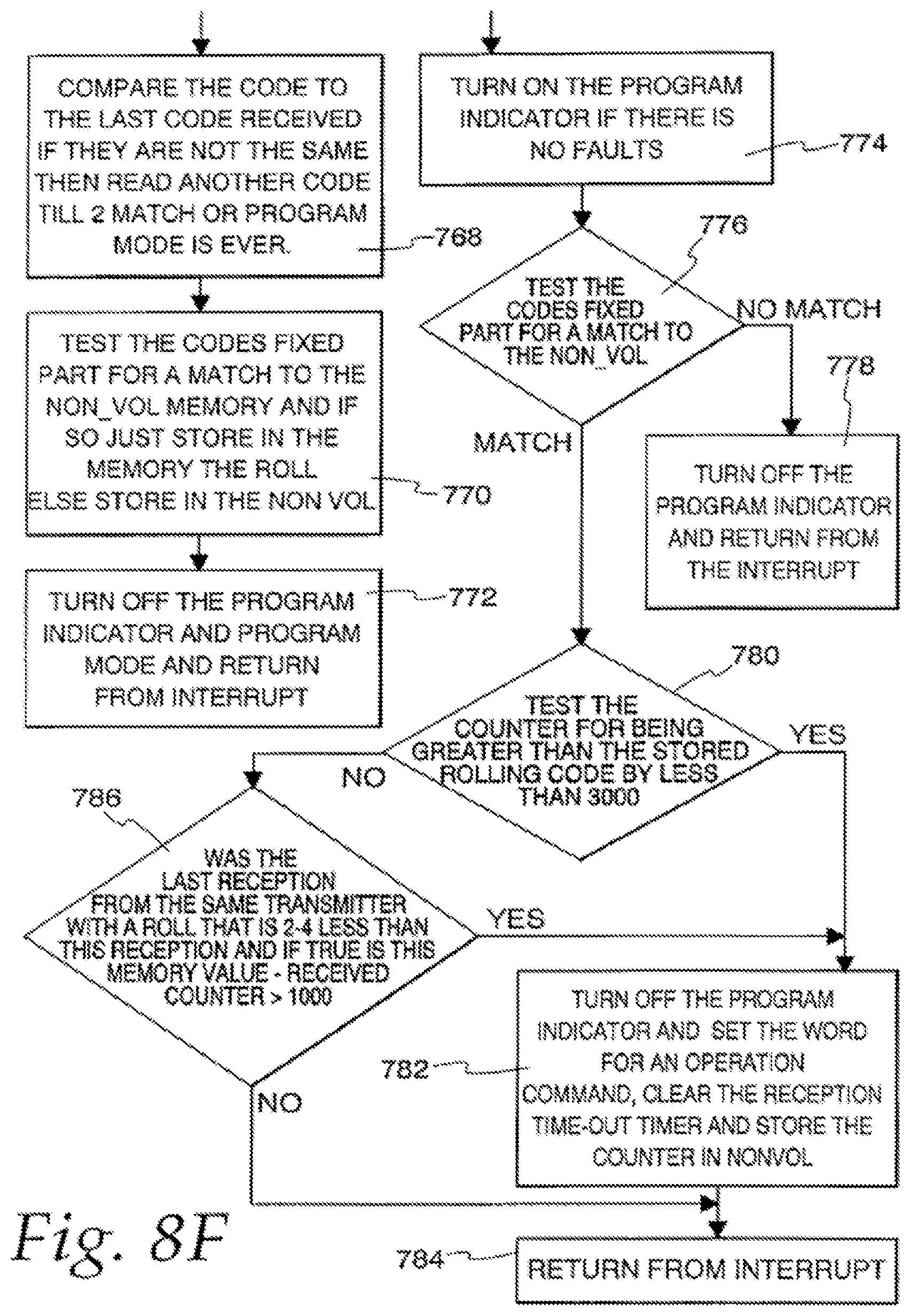 Patent US11778464 Figure 18 – Security system for a moveable barrier operator