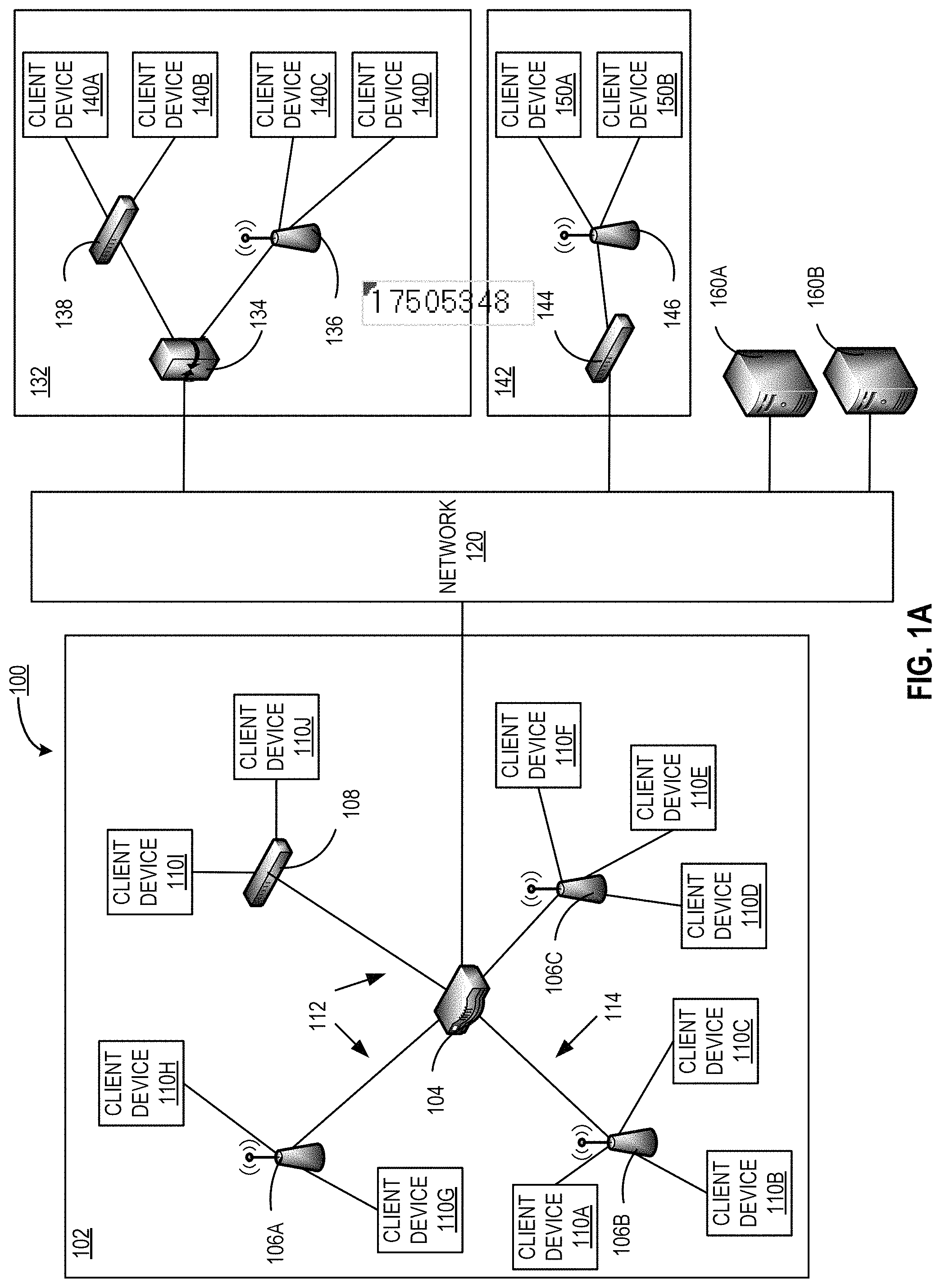 Patent US11778478 — Opportunistic spatial reuse — Figure 1