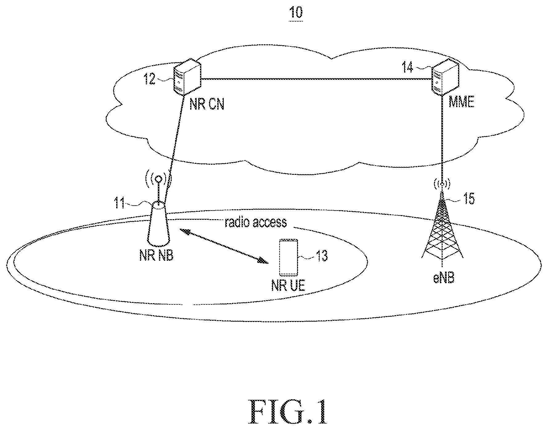 Patent US11778507 — Method and device for transmitting and receiving data in wireless communication system — Figure 1