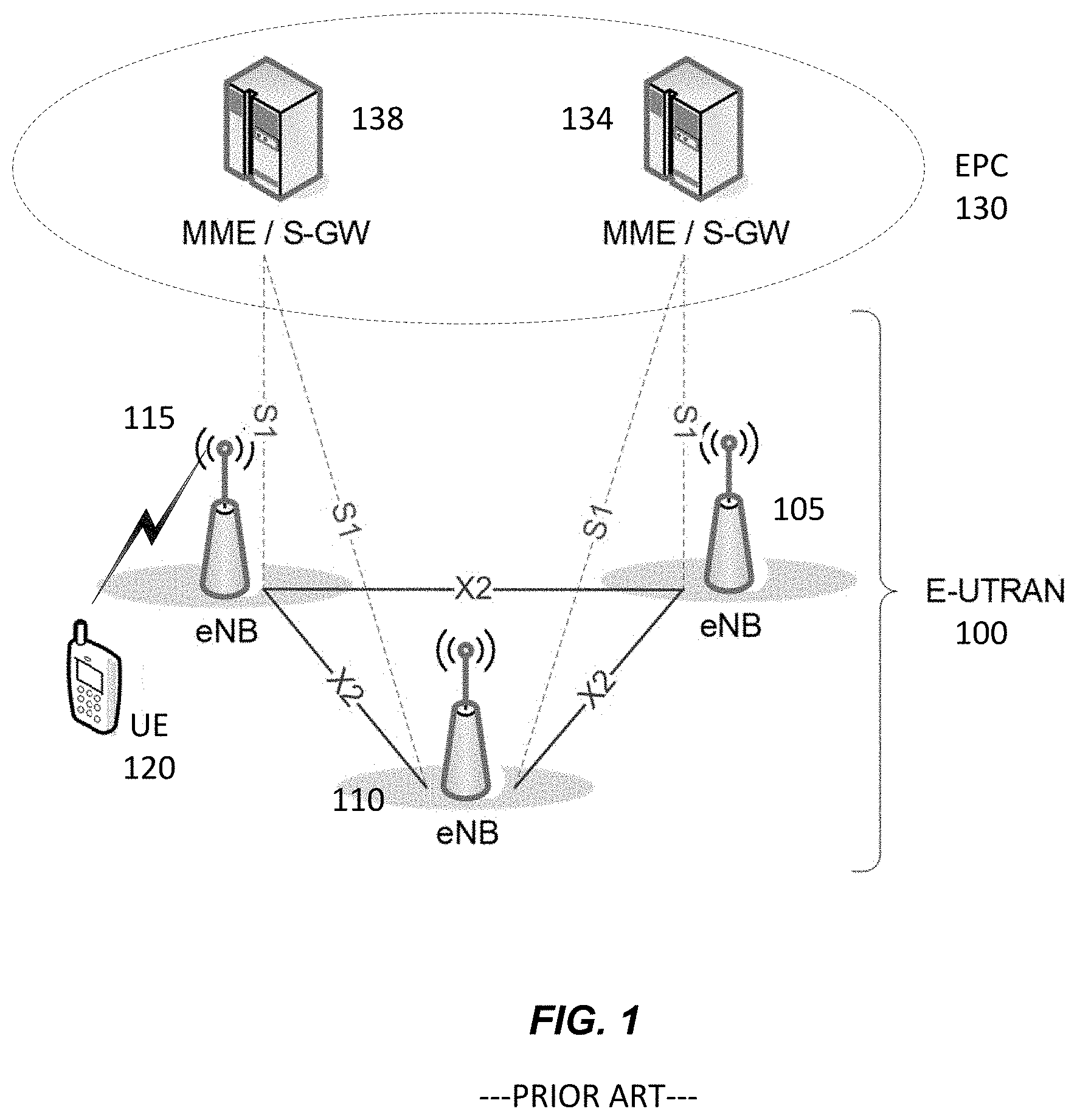 Patent US11778554 — User Equipment (UE) antenna adaptation for PUCCH Transmission — Figure 1