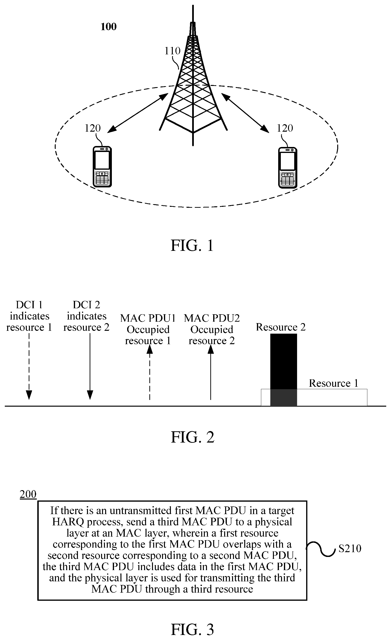 Patent US11778630 — Method for transmitting data and terminal device — Figure 1