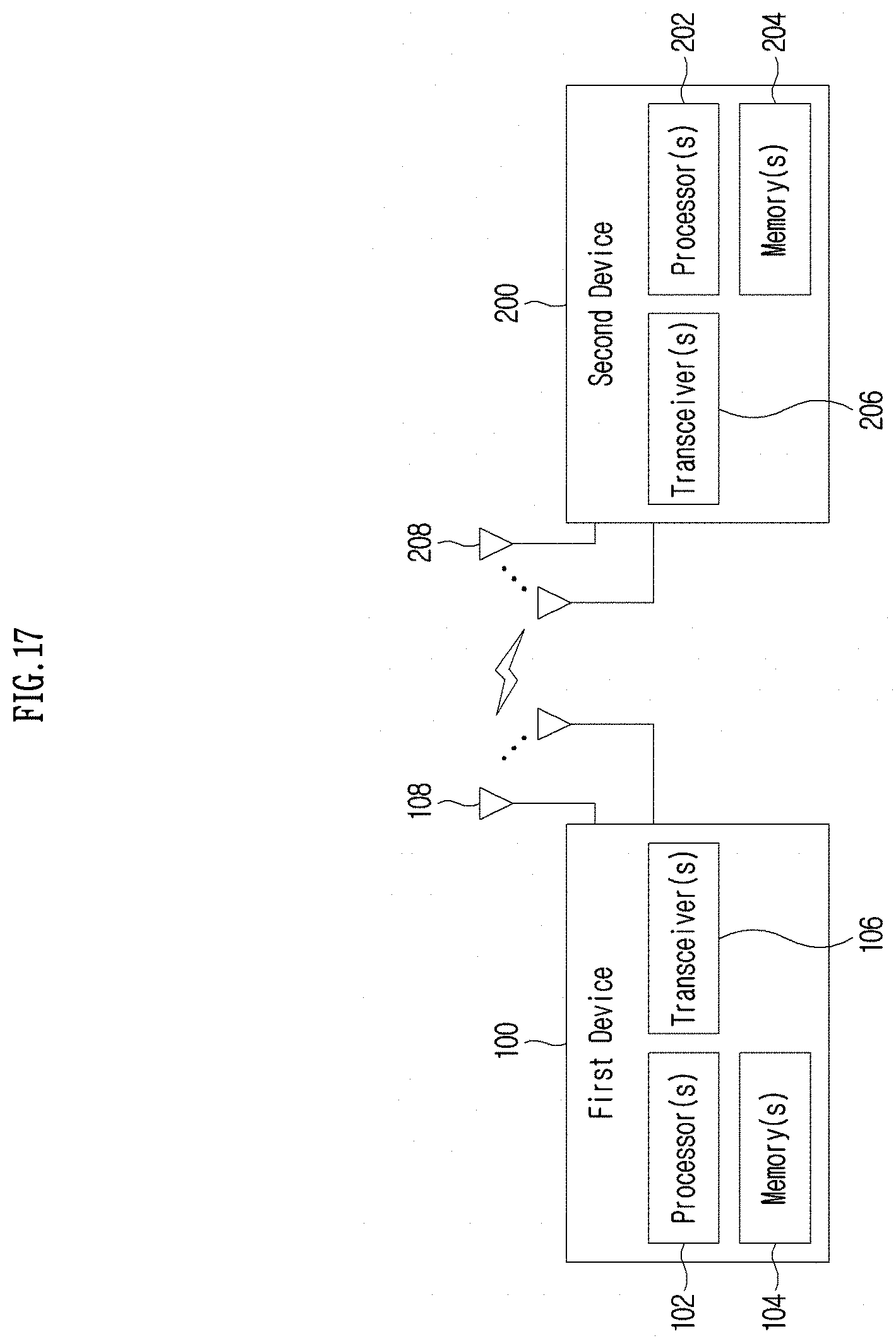 Patent US11778637 Figure 17 – Method and device for dynamically indicating spatial parameters in wireless communication system