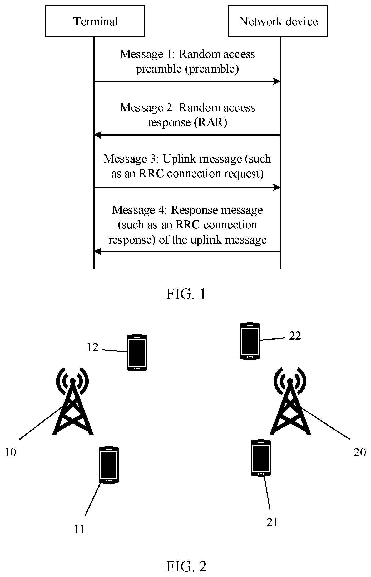 Patent US11778681 — Data transmission method and apparatus — Figure 1