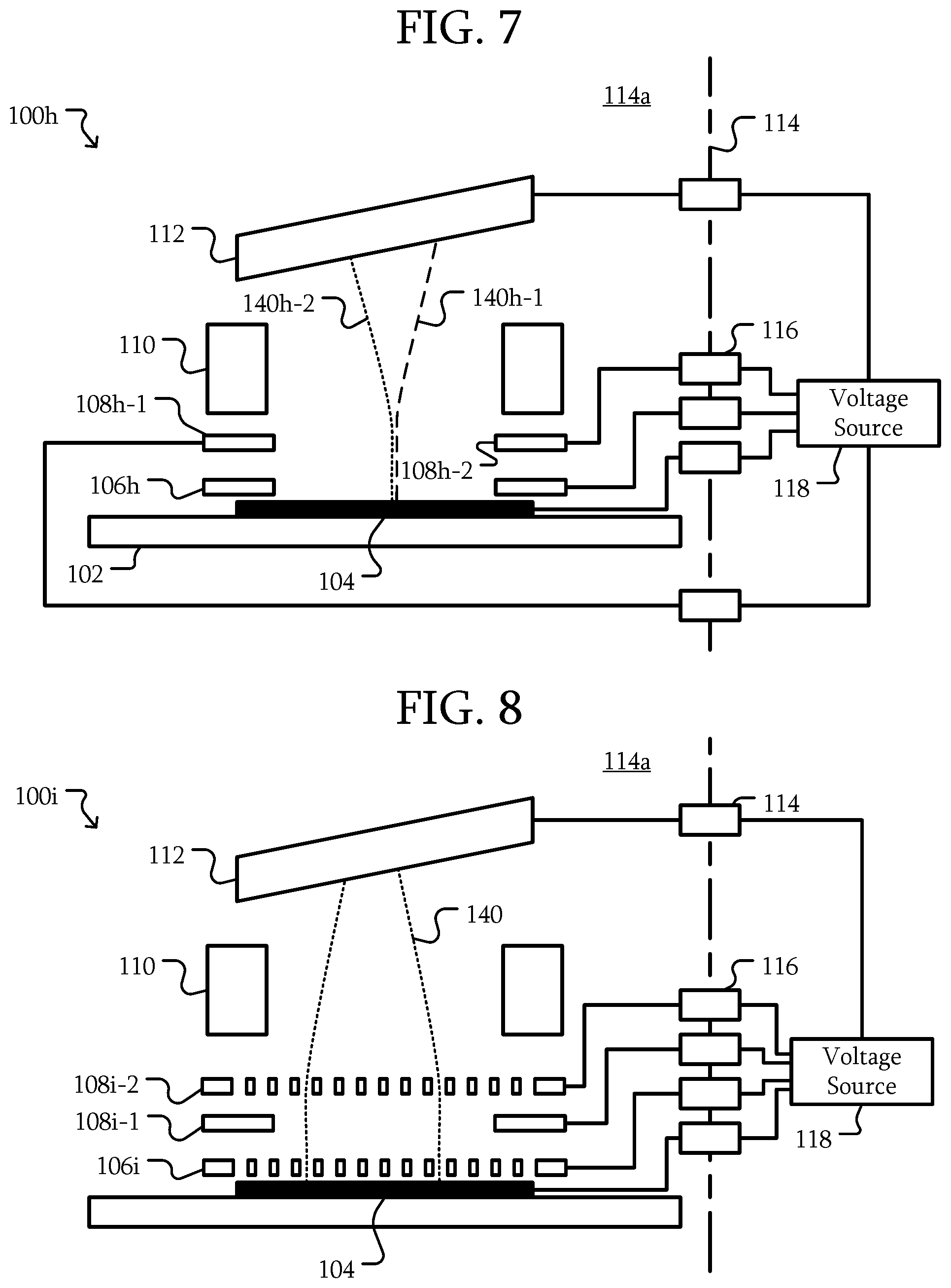 Patent US11778717 Figure 7 – X-ray source with multiple grids