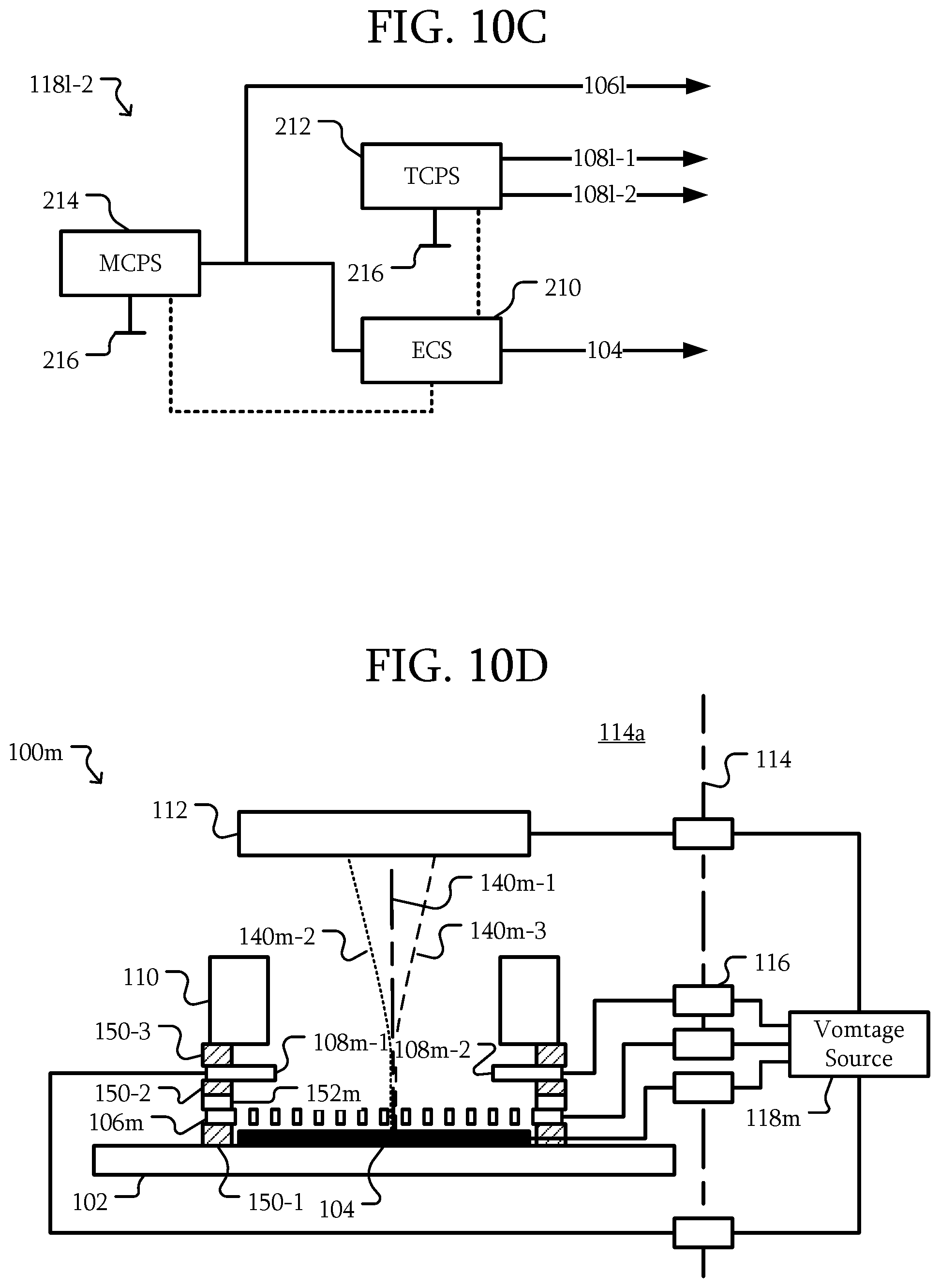 Patent US11778717 Figure 11 – X-ray source with multiple grids